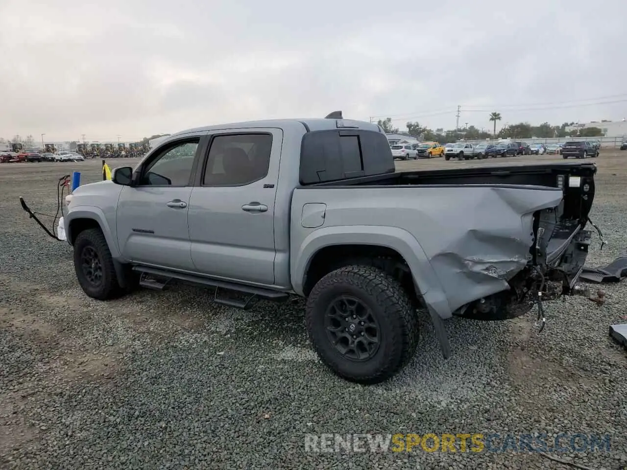 2 Photograph of a damaged car 3TMAZ5CN4MM147827 TOYOTA TACOMA 2021