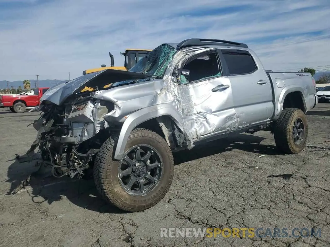 1 Photograph of a damaged car 3TMAZ5CN4MM156060 TOYOTA TACOMA 2021