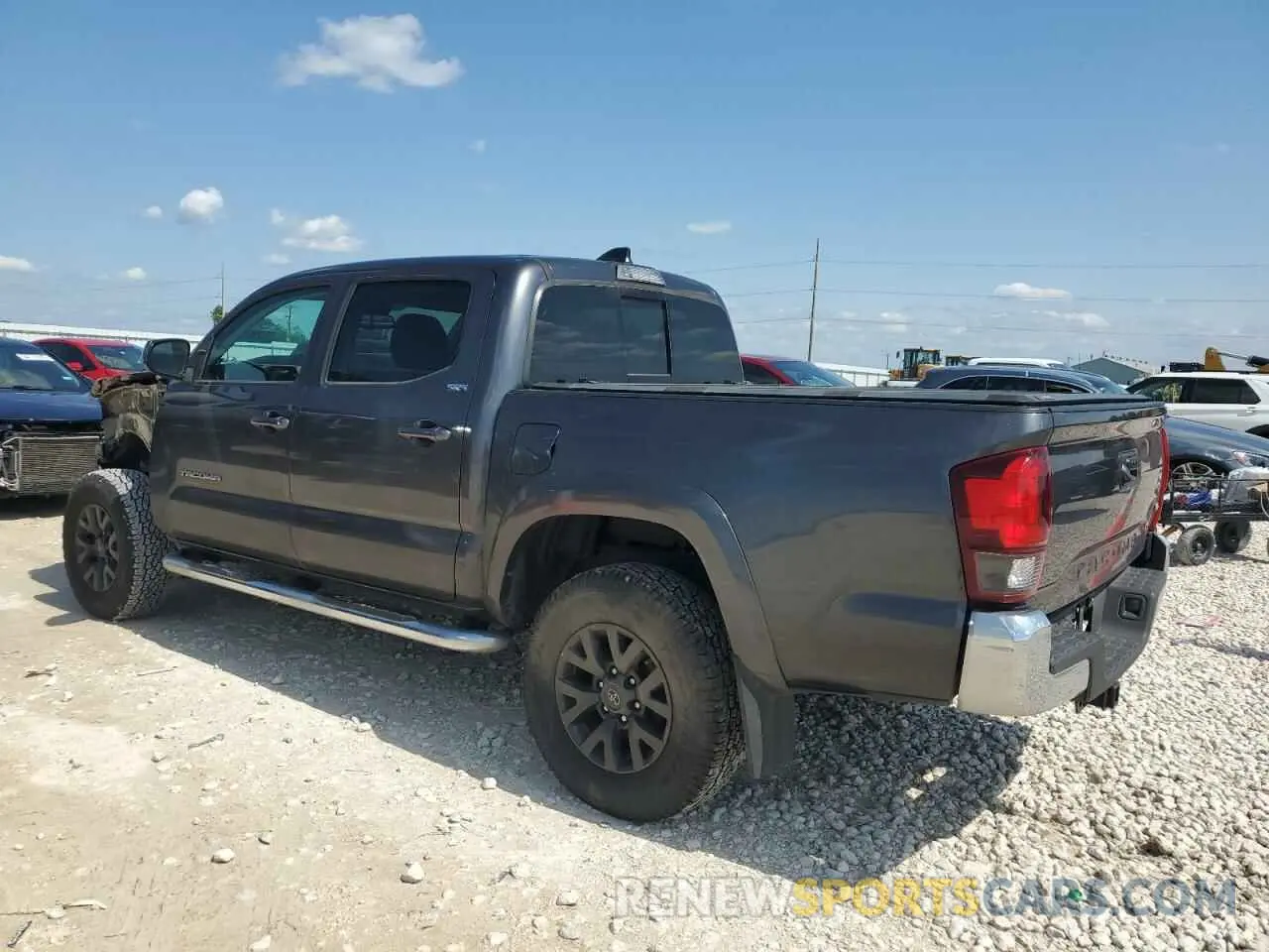 2 Photograph of a damaged car 3TMAZ5CN5MM143530 TOYOTA TACOMA 2021