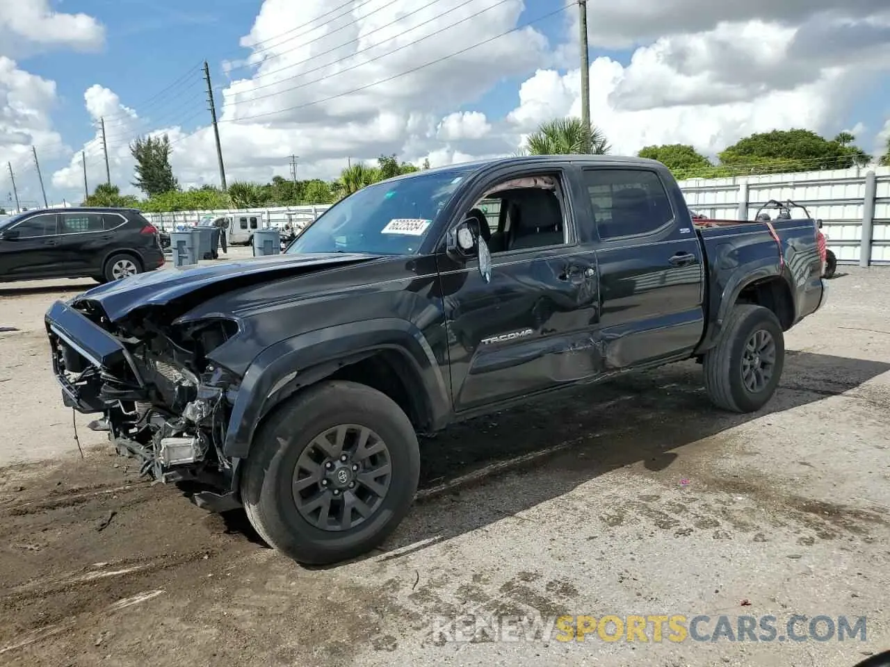 1 Photograph of a damaged car 3TMAZ5CN6MM141981 TOYOTA TACOMA 2021
