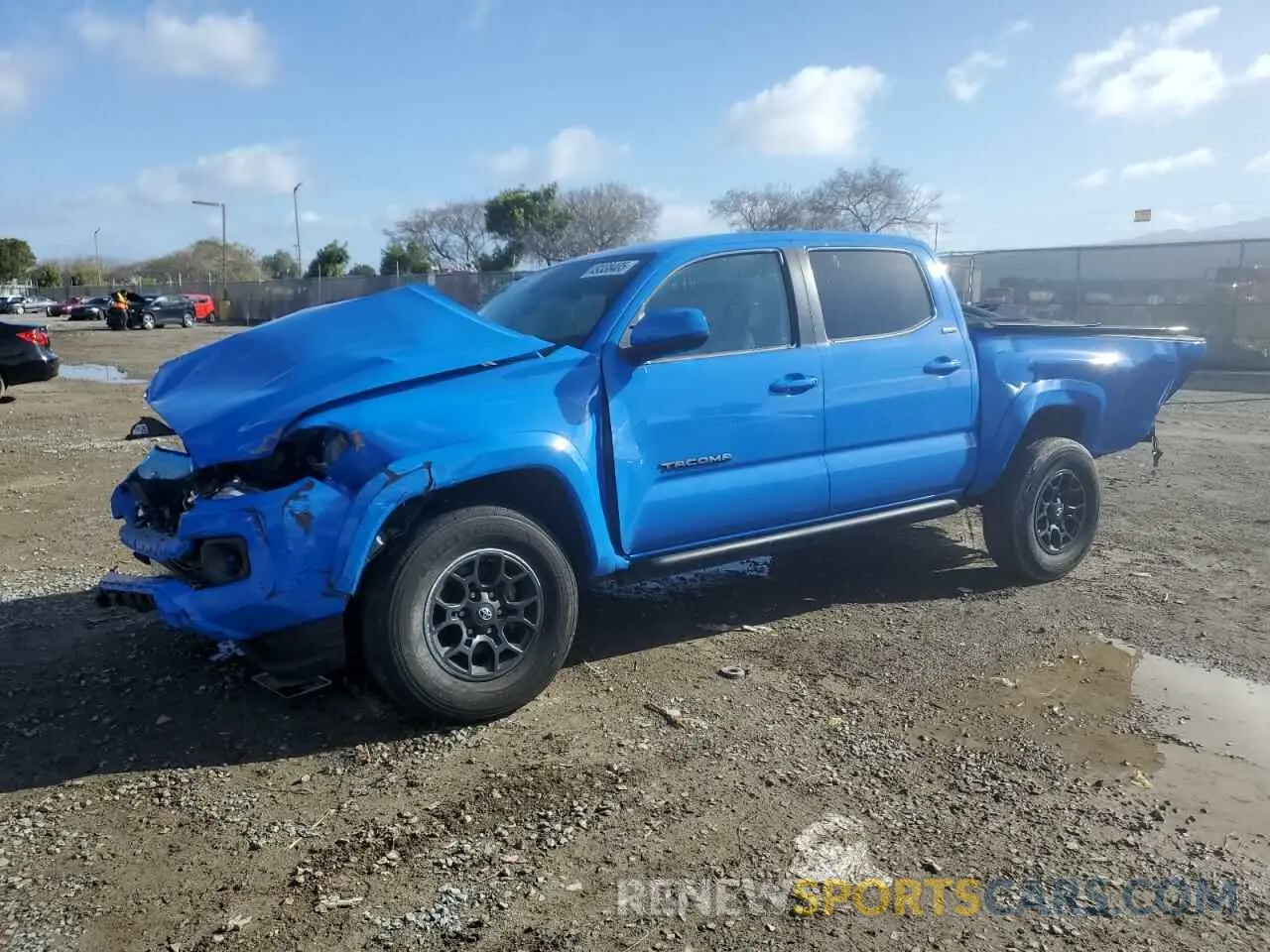 1 Photograph of a damaged car 3TMAZ5CN6MM145822 TOYOTA TACOMA 2021