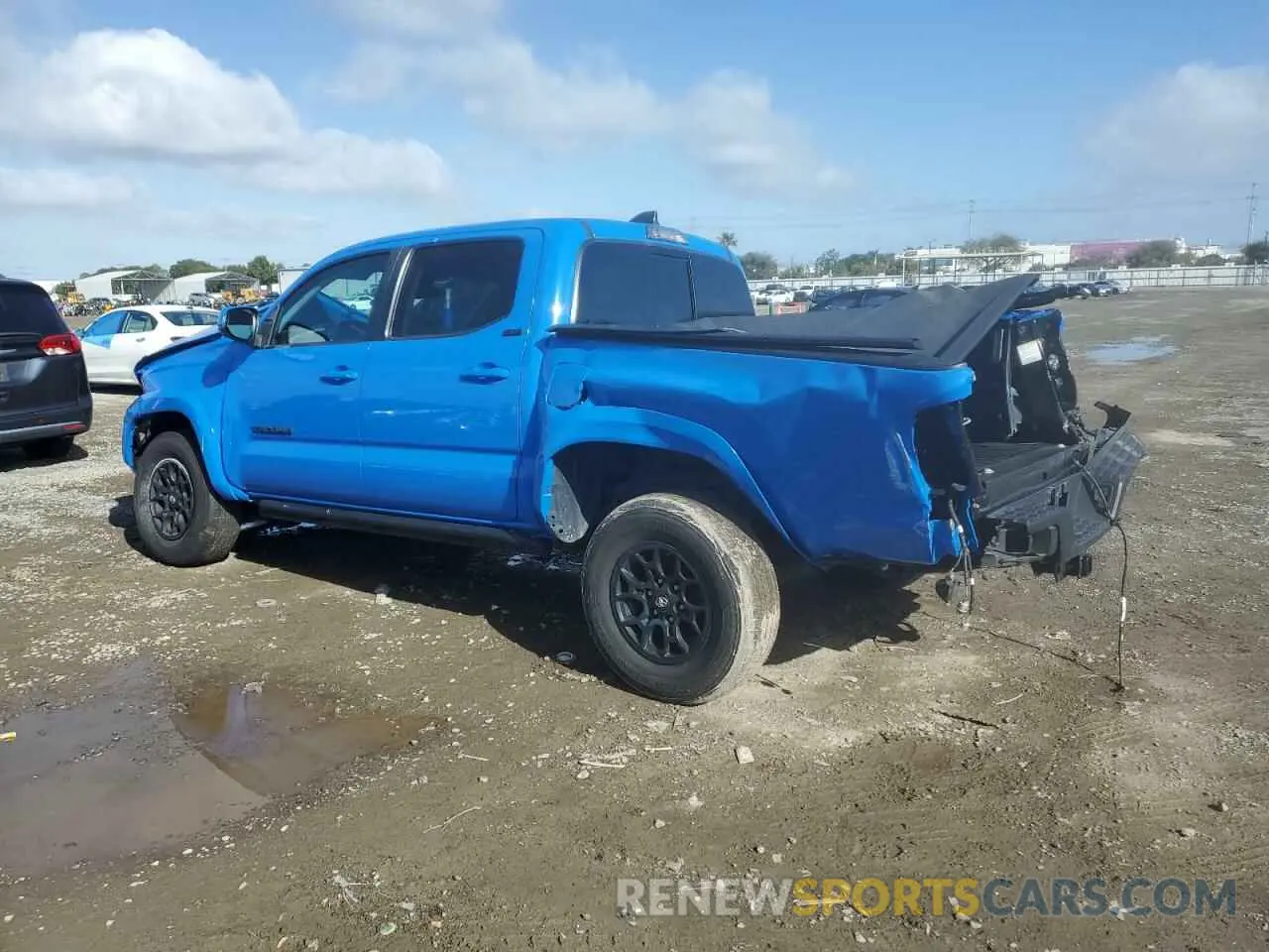 2 Photograph of a damaged car 3TMAZ5CN6MM145822 TOYOTA TACOMA 2021