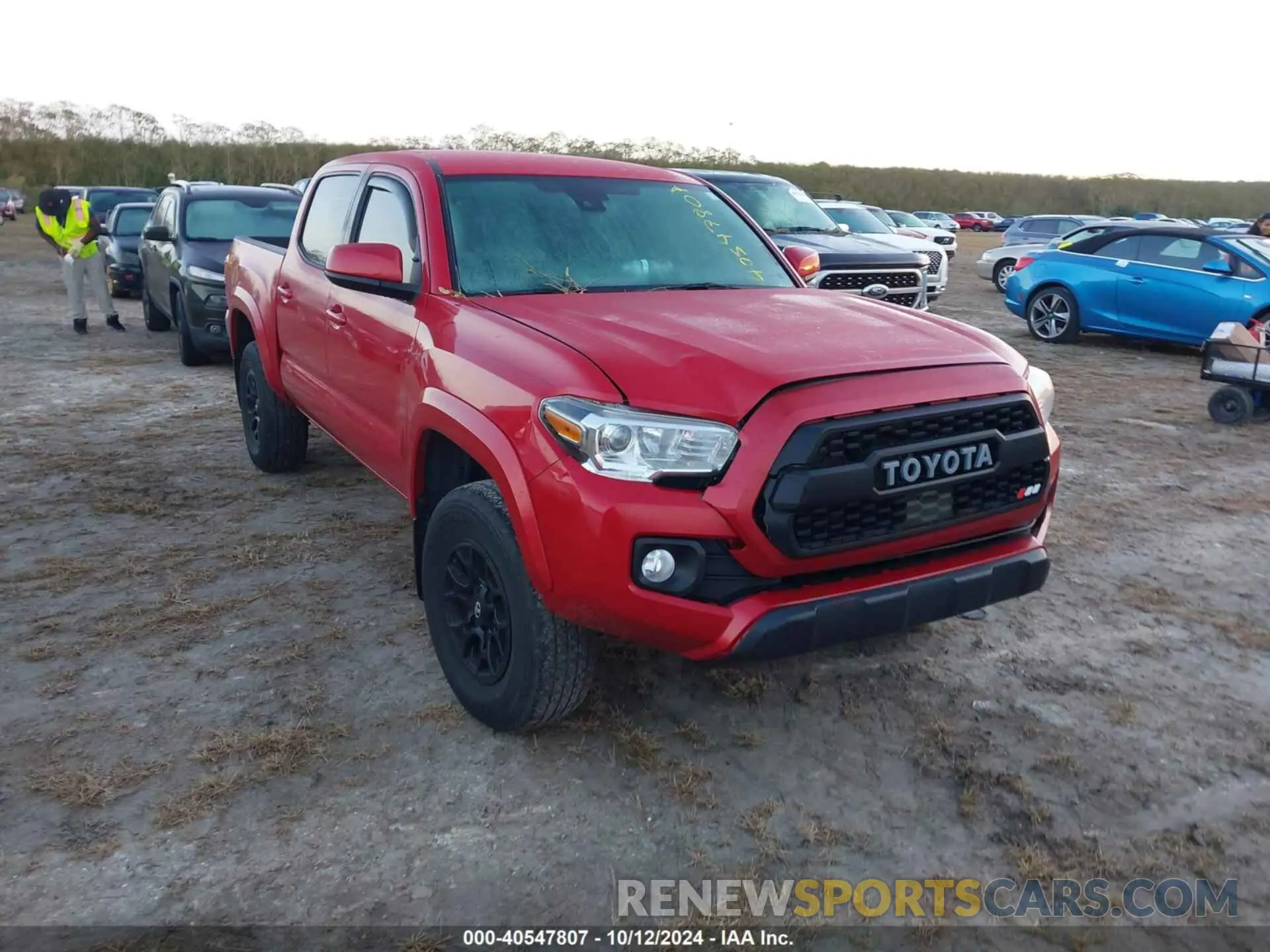 1 Photograph of a damaged car 3TMAZ5CN6MM156626 TOYOTA TACOMA 2021