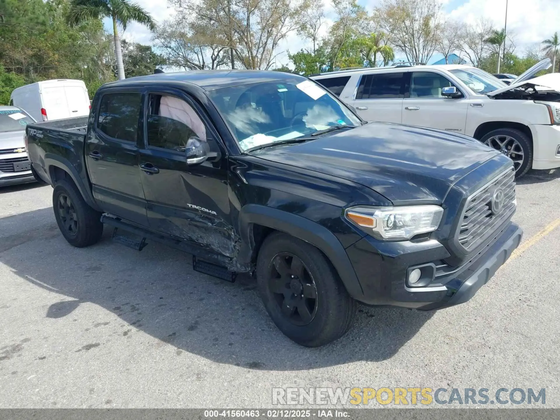 1 Photograph of a damaged car 3TMAZ5CN7MM145845 TOYOTA TACOMA 2021
