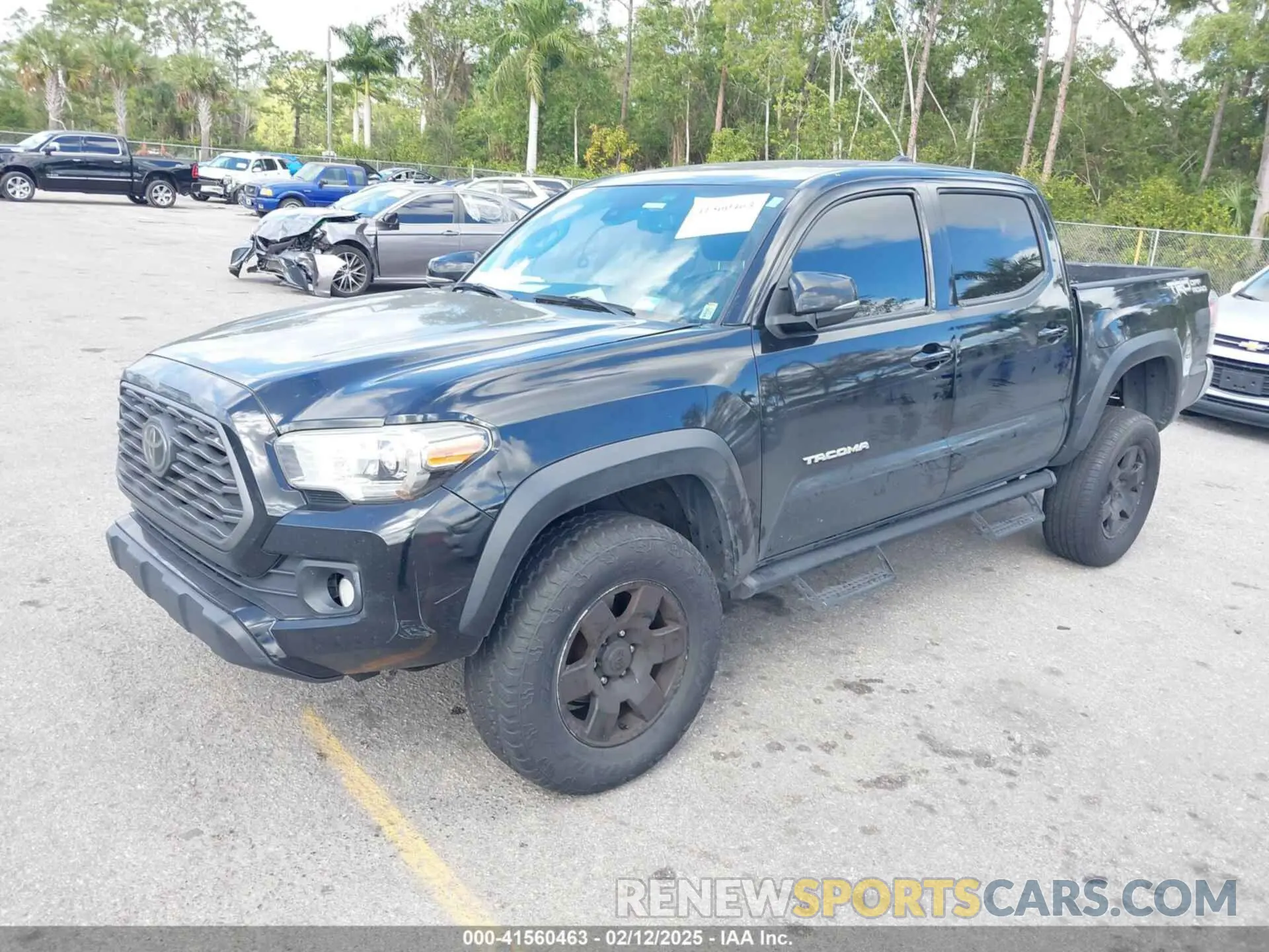 2 Photograph of a damaged car 3TMAZ5CN7MM145845 TOYOTA TACOMA 2021