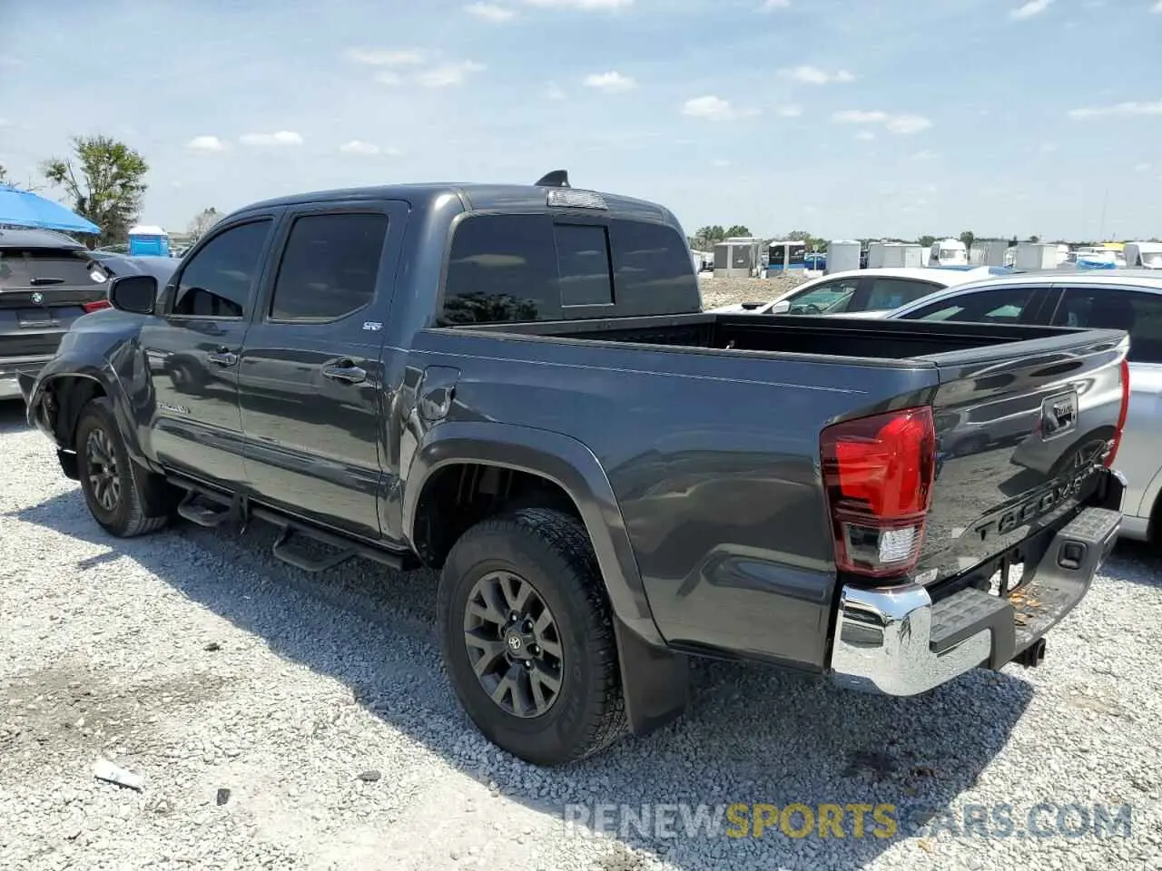 2 Photograph of a damaged car 3TMAZ5CN8MM141755 TOYOTA TACOMA 2021