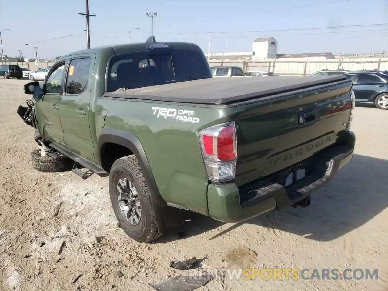 3 Photograph of a damaged car 3TMAZ5CN8MM155252 TOYOTA TACOMA 2021