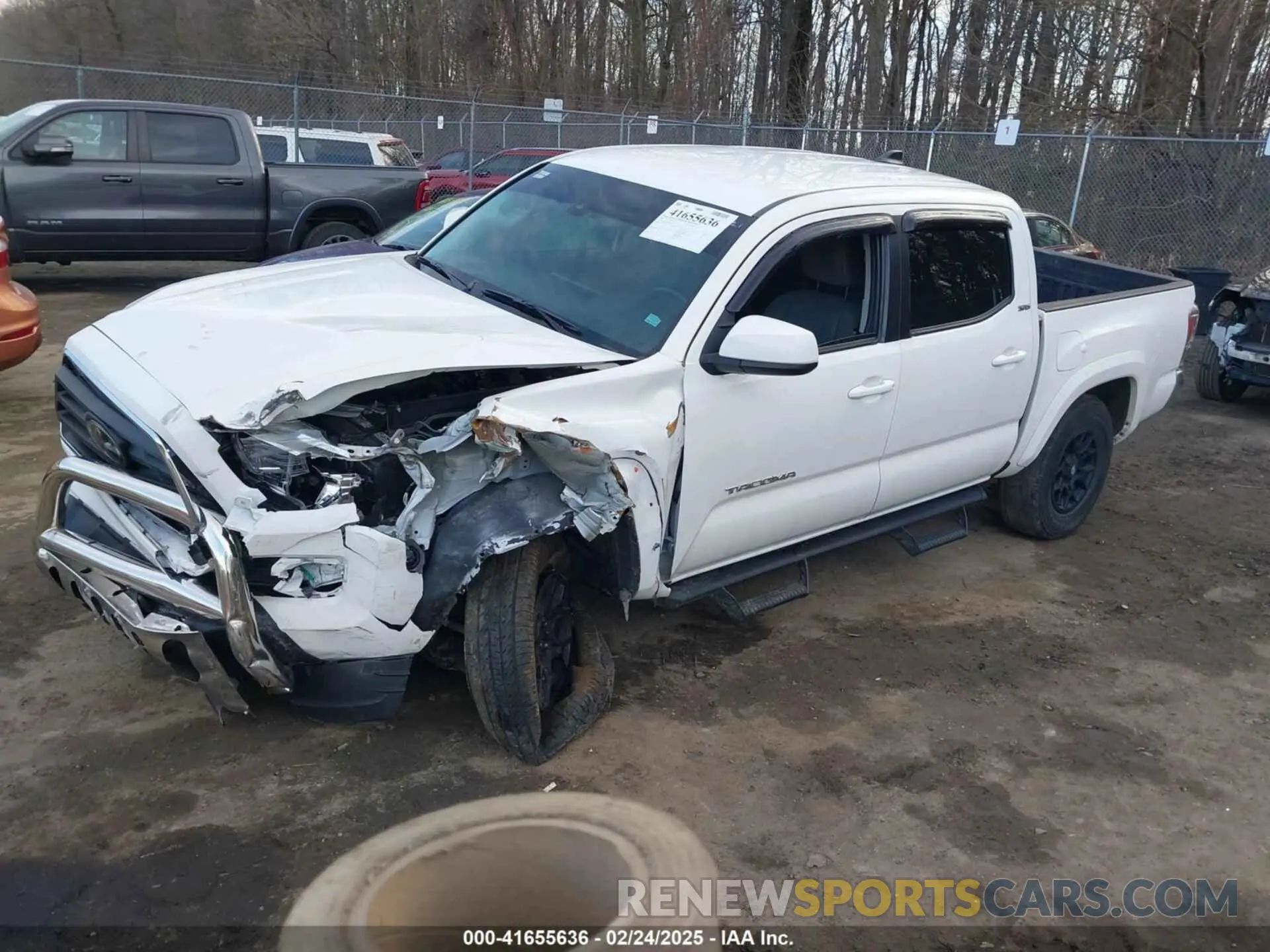 2 Photograph of a damaged car 3TMAZ5CN9MM153171 TOYOTA TACOMA 2021