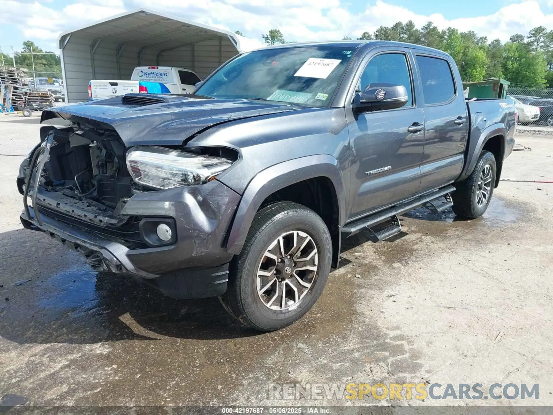 2 Photograph of a damaged car 3TMAZ5CNXMM140512 TOYOTA TACOMA 2021