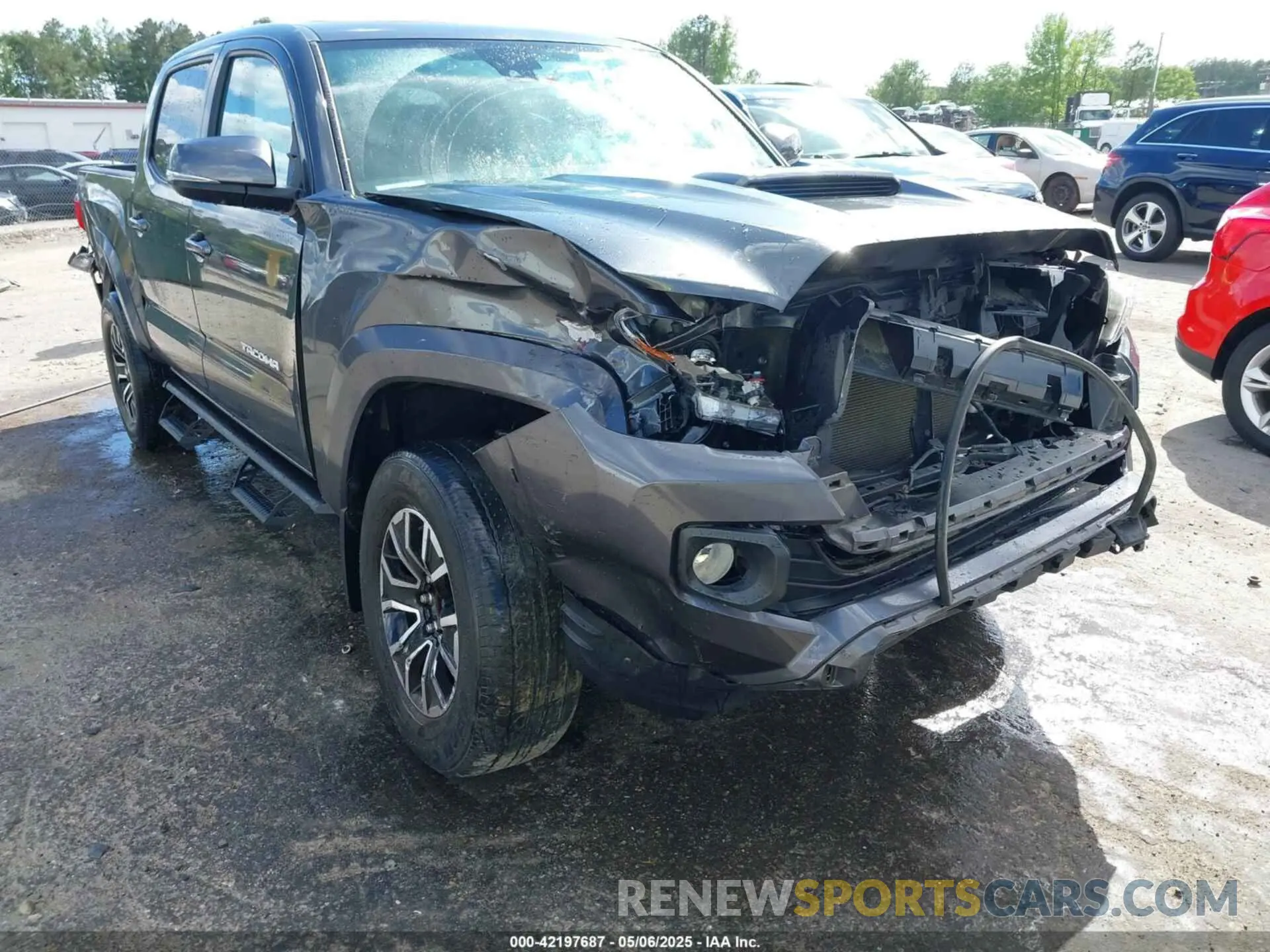 6 Photograph of a damaged car 3TMAZ5CNXMM140512 TOYOTA TACOMA 2021