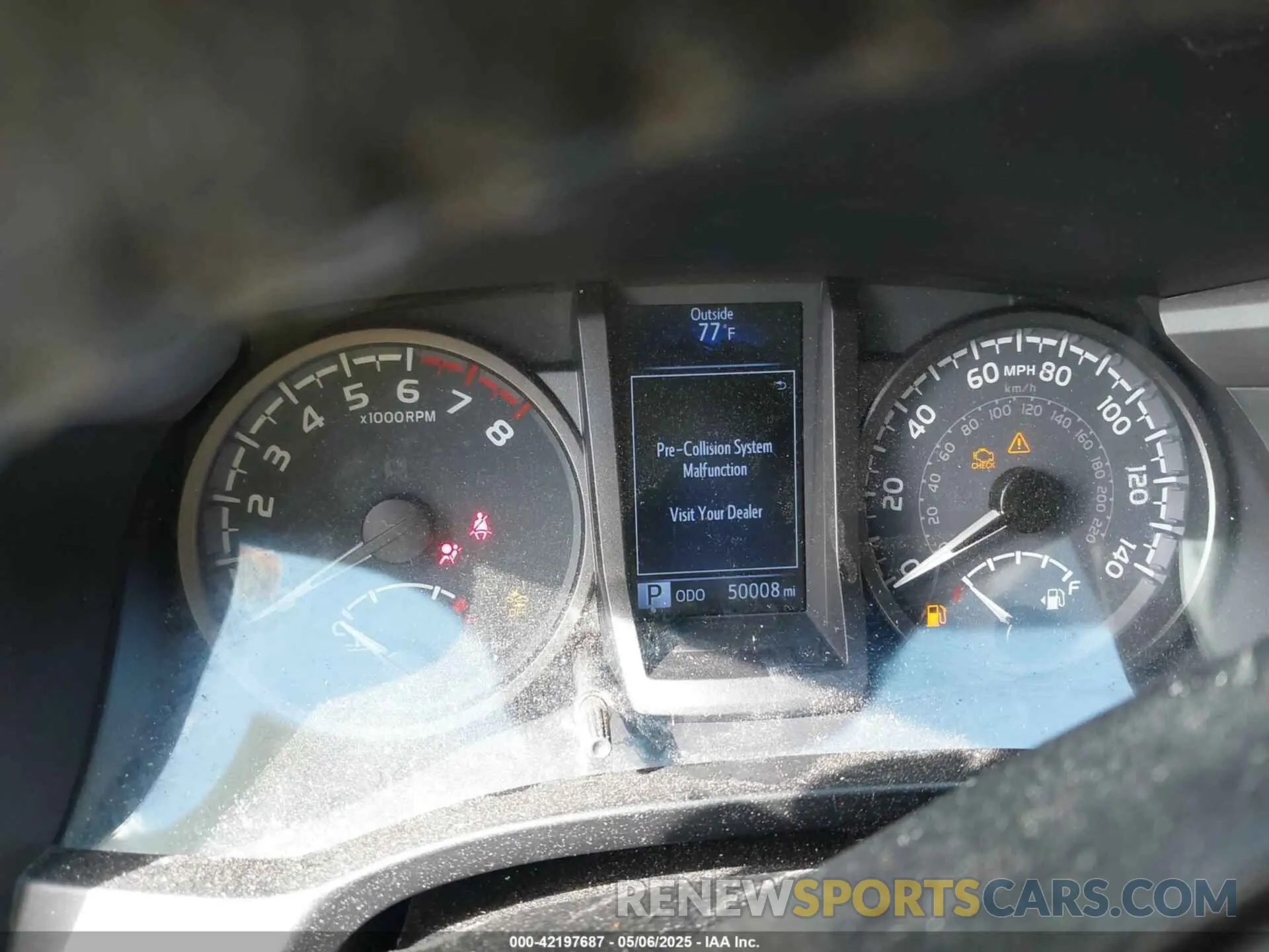 7 Photograph of a damaged car 3TMAZ5CNXMM140512 TOYOTA TACOMA 2021