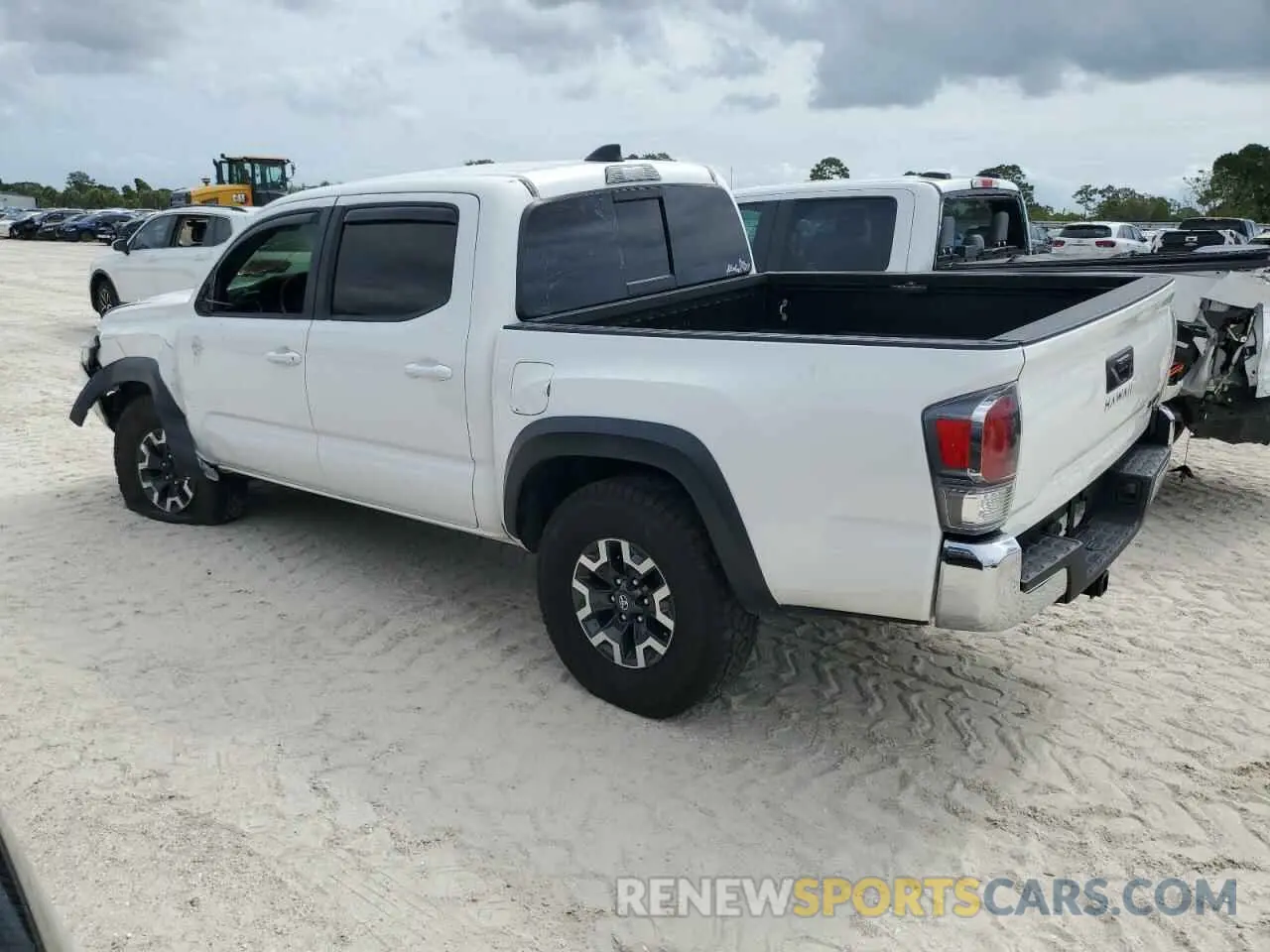 2 Photograph of a damaged car 3TMAZ5CNXMM150571 TOYOTA TACOMA 2021