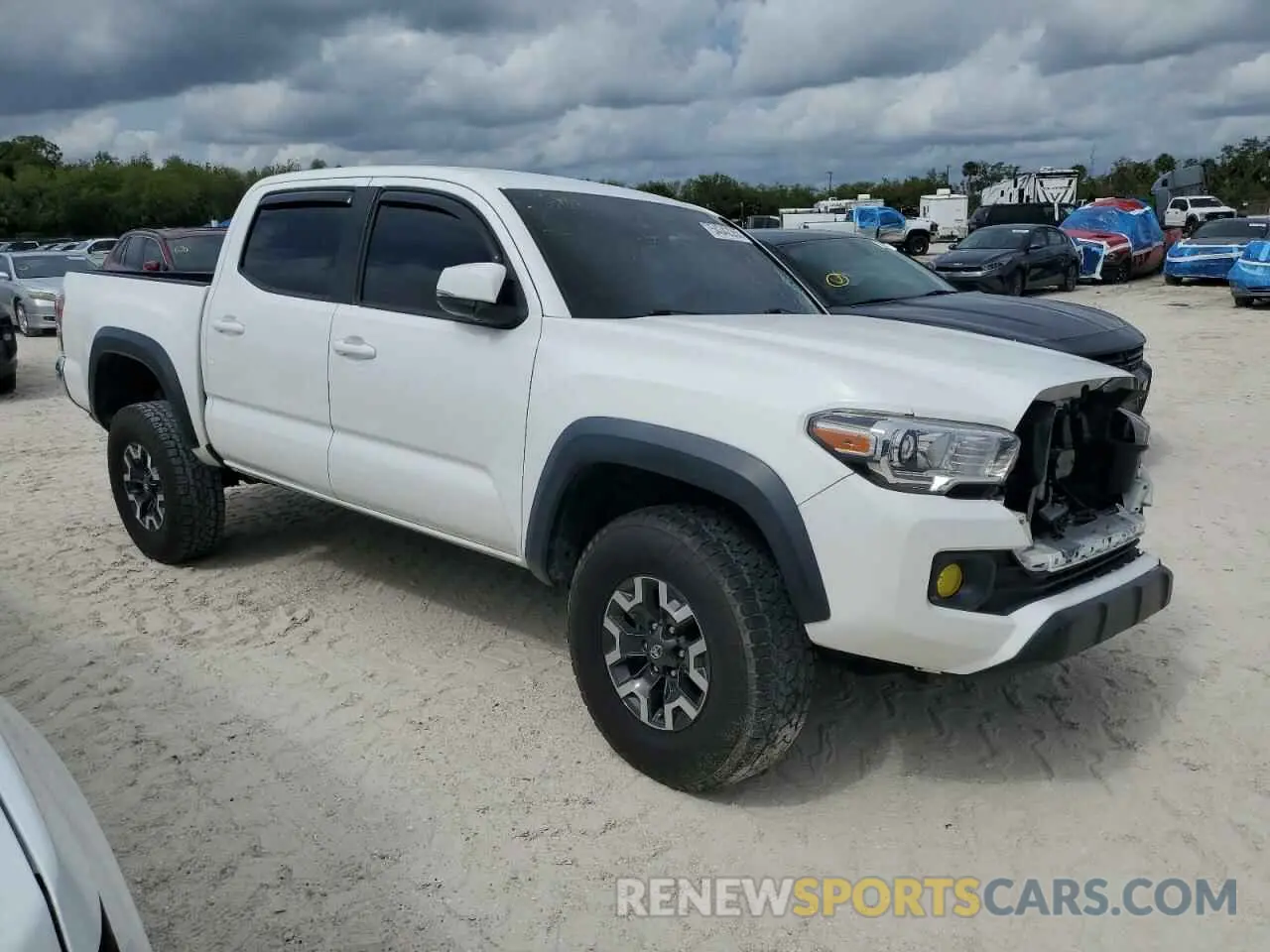 4 Photograph of a damaged car 3TMAZ5CNXMM150571 TOYOTA TACOMA 2021