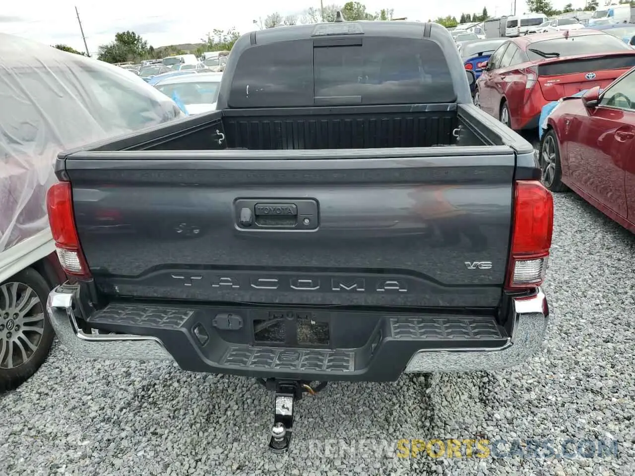 6 Photograph of a damaged car 3TMAZ5CNXMM156385 TOYOTA TACOMA 2021