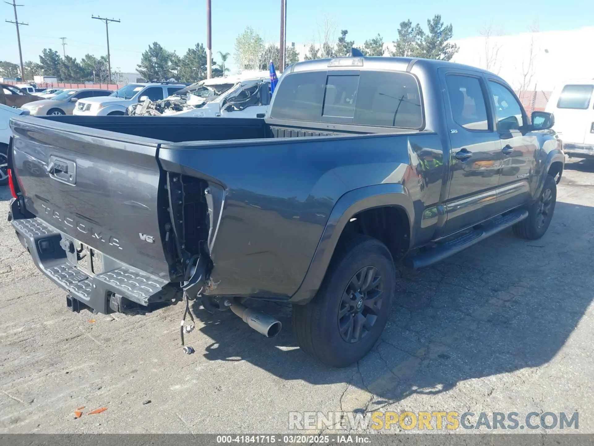 4 Photograph of a damaged car 3TMBZ5DN0MM030457 TOYOTA TACOMA 2021
