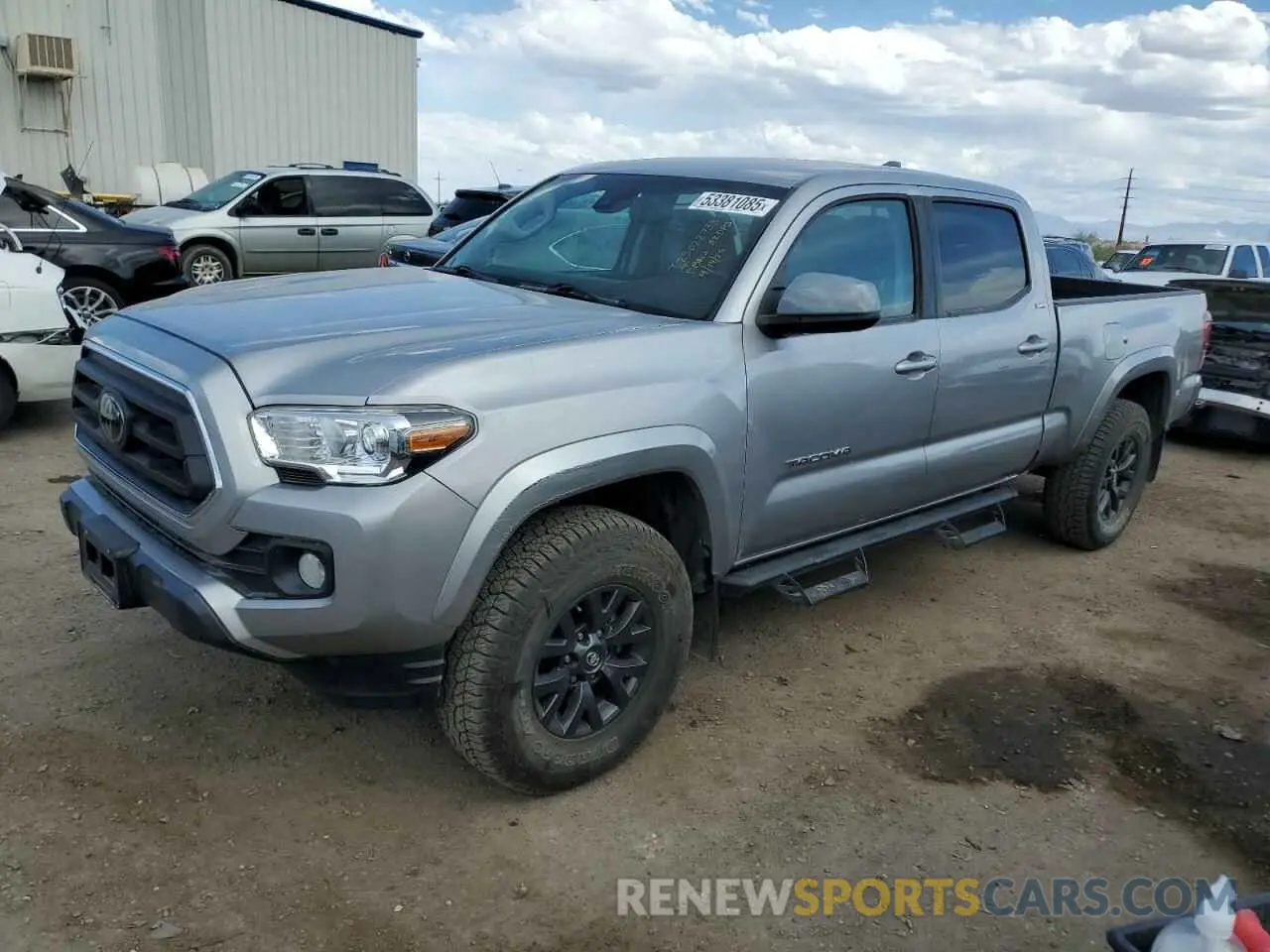 1 Photograph of a damaged car 3TMBZ5DN1MM031262 TOYOTA TACOMA 2021