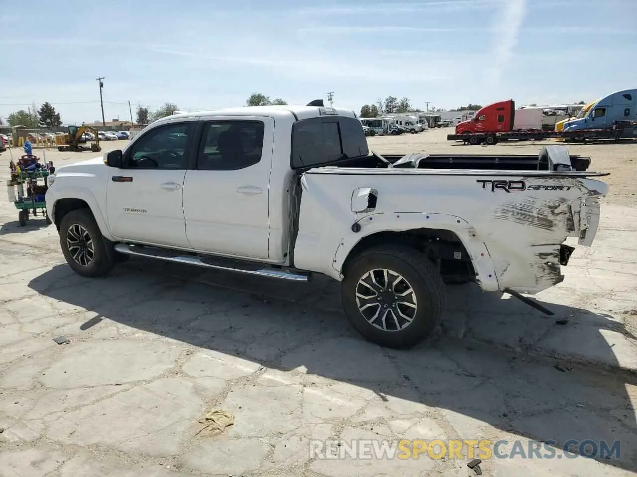 2 Photograph of a damaged car 3TMBZ5DN2MM028029 TOYOTA TACOMA 2021