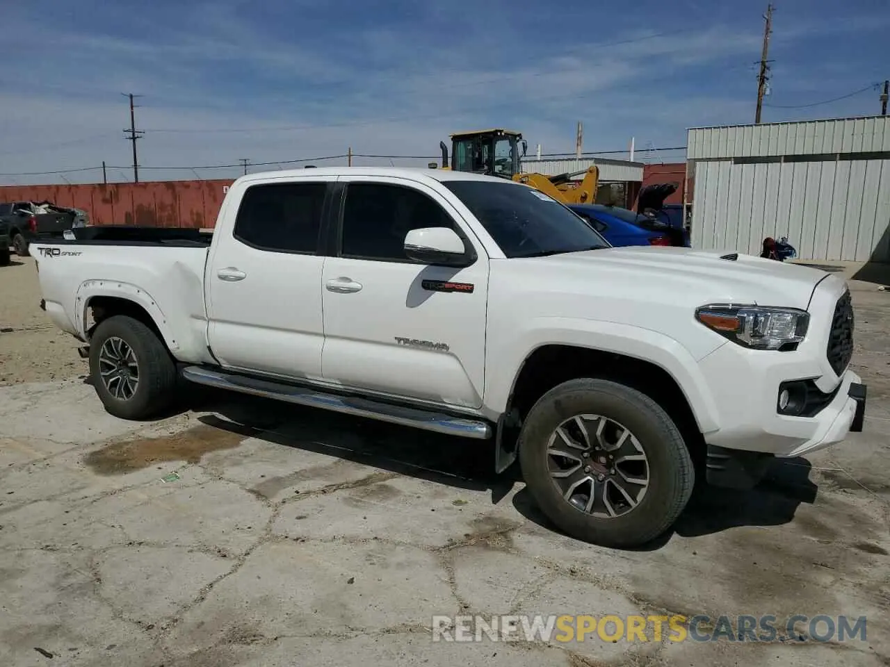 4 Photograph of a damaged car 3TMBZ5DN2MM028029 TOYOTA TACOMA 2021