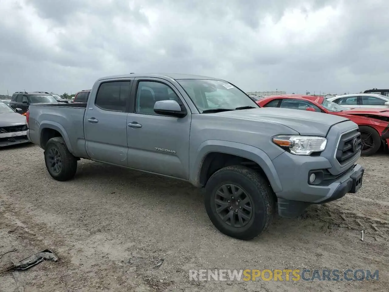 4 Photograph of a damaged car 3TMBZ5DN3MM028976 TOYOTA TACOMA 2021