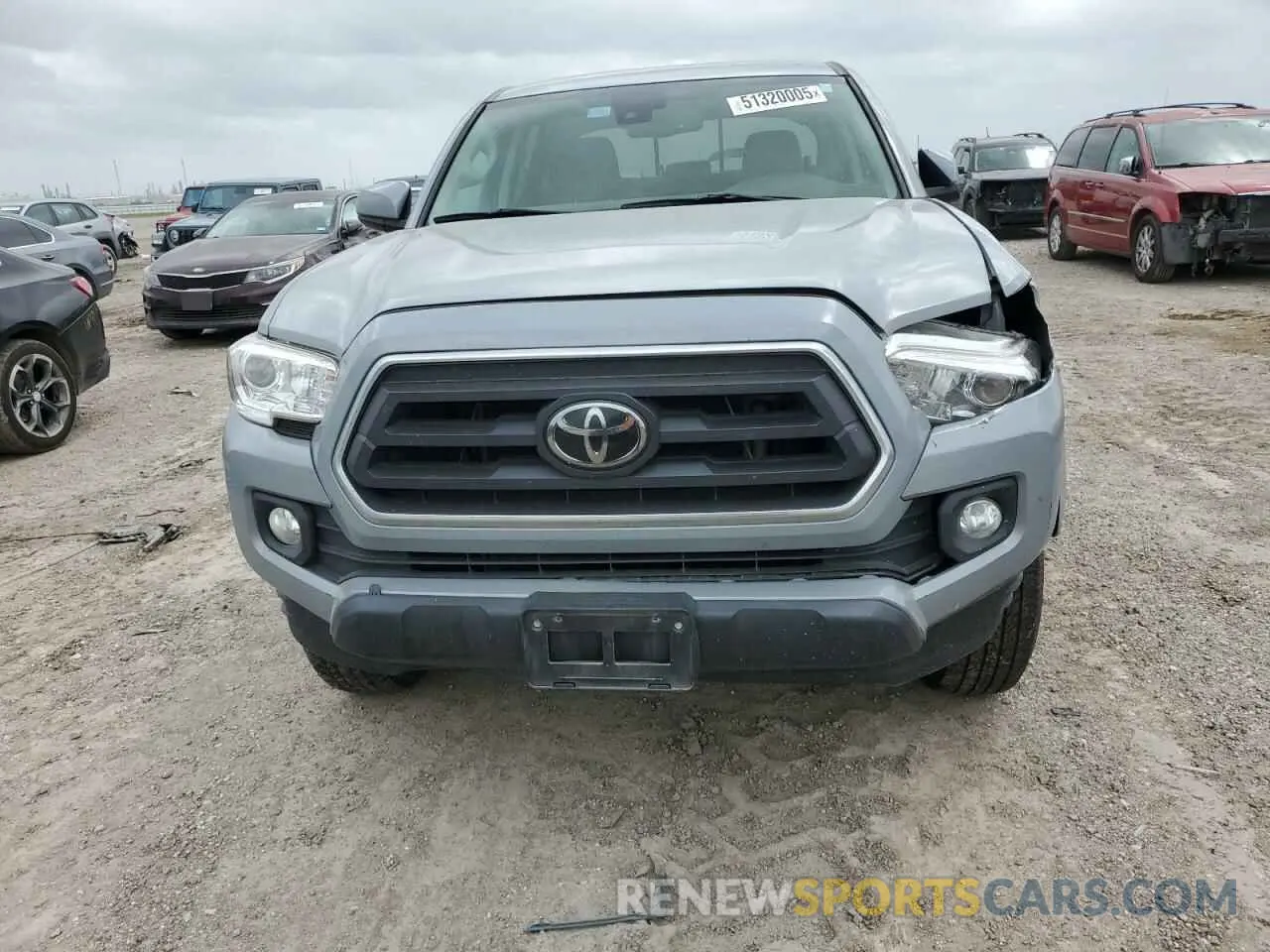 5 Photograph of a damaged car 3TMBZ5DN3MM028976 TOYOTA TACOMA 2021