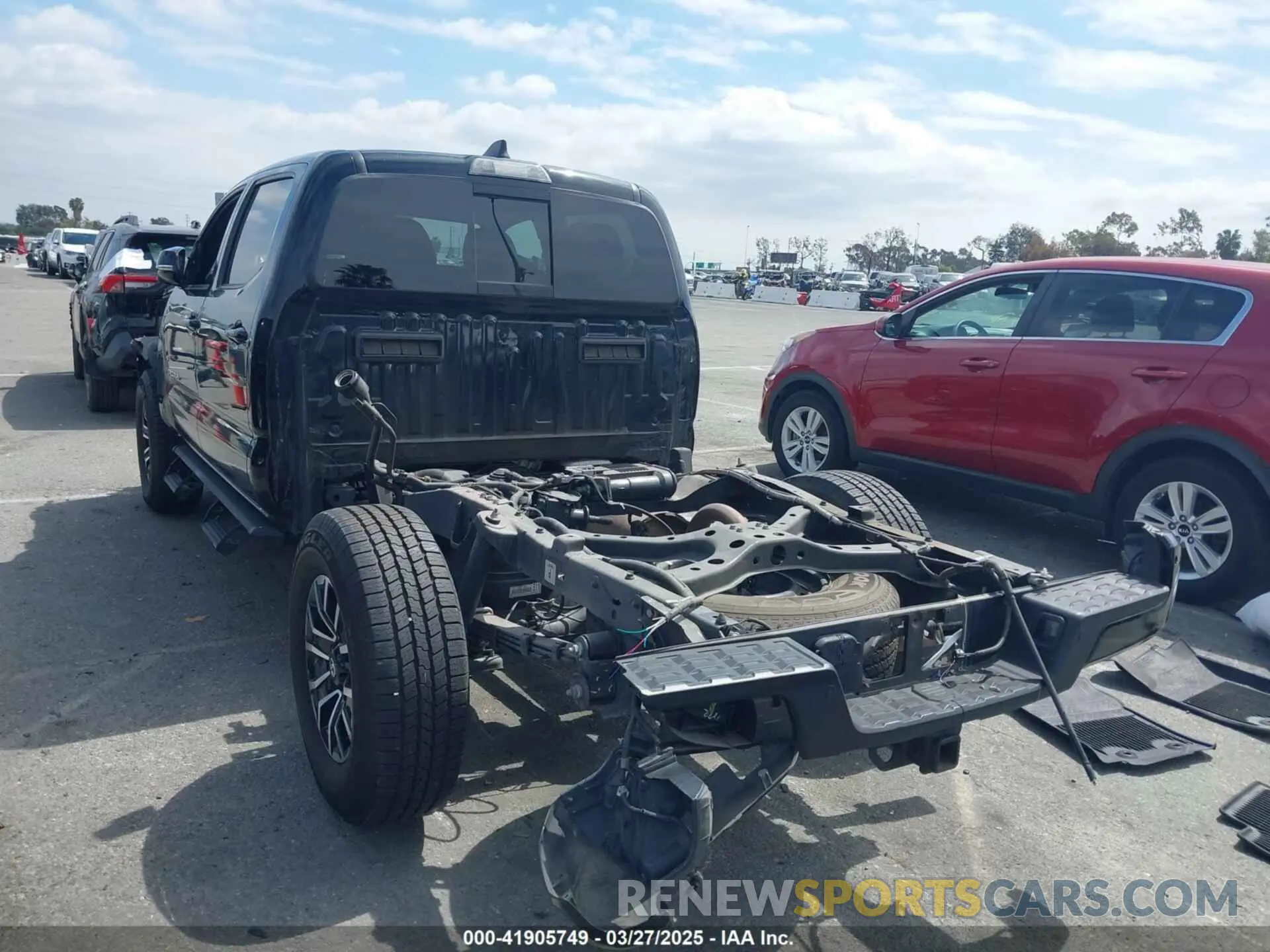 3 Photograph of a damaged car 3TMBZ5DN3MM031912 TOYOTA TACOMA 2021