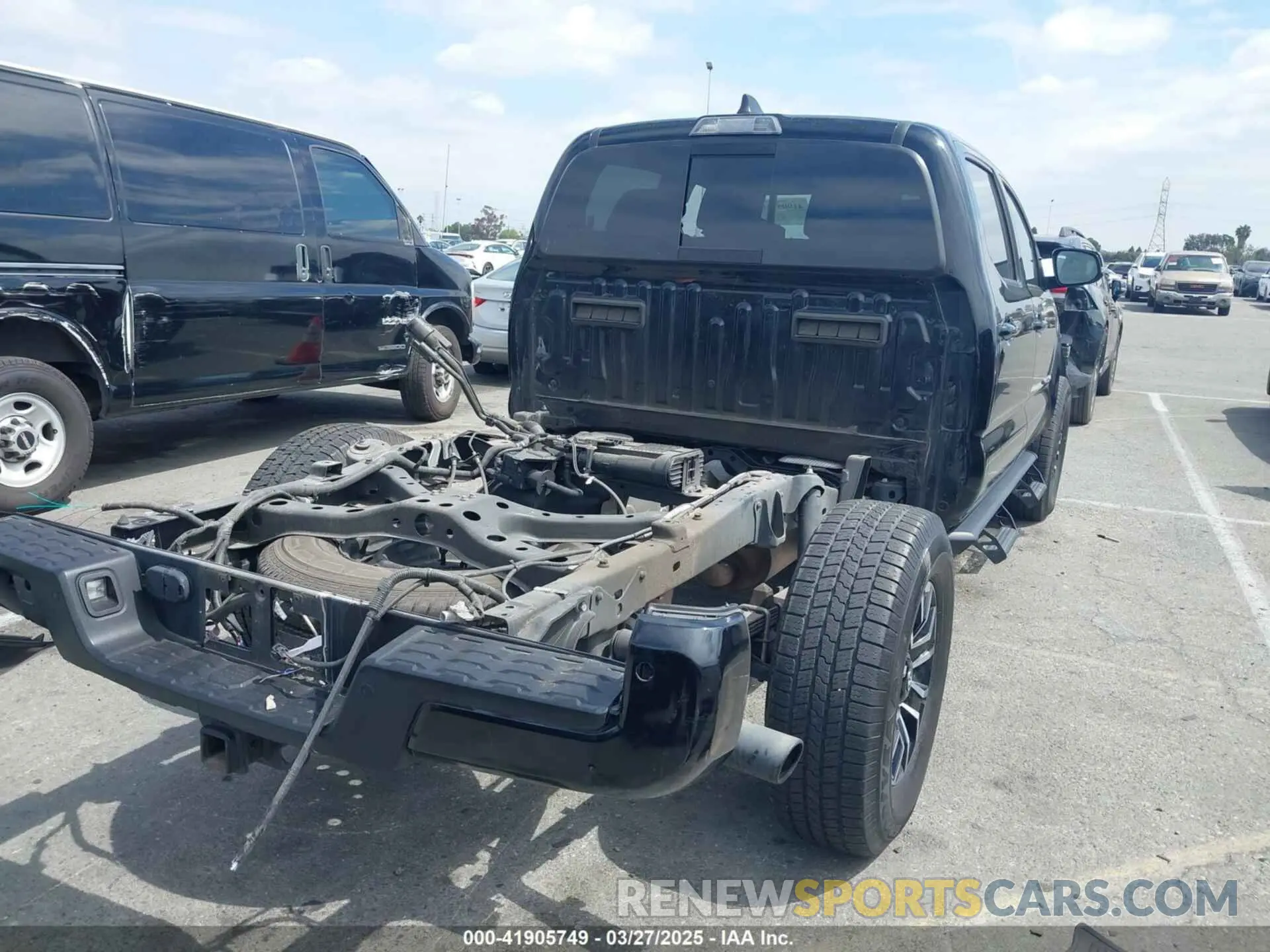 4 Photograph of a damaged car 3TMBZ5DN3MM031912 TOYOTA TACOMA 2021