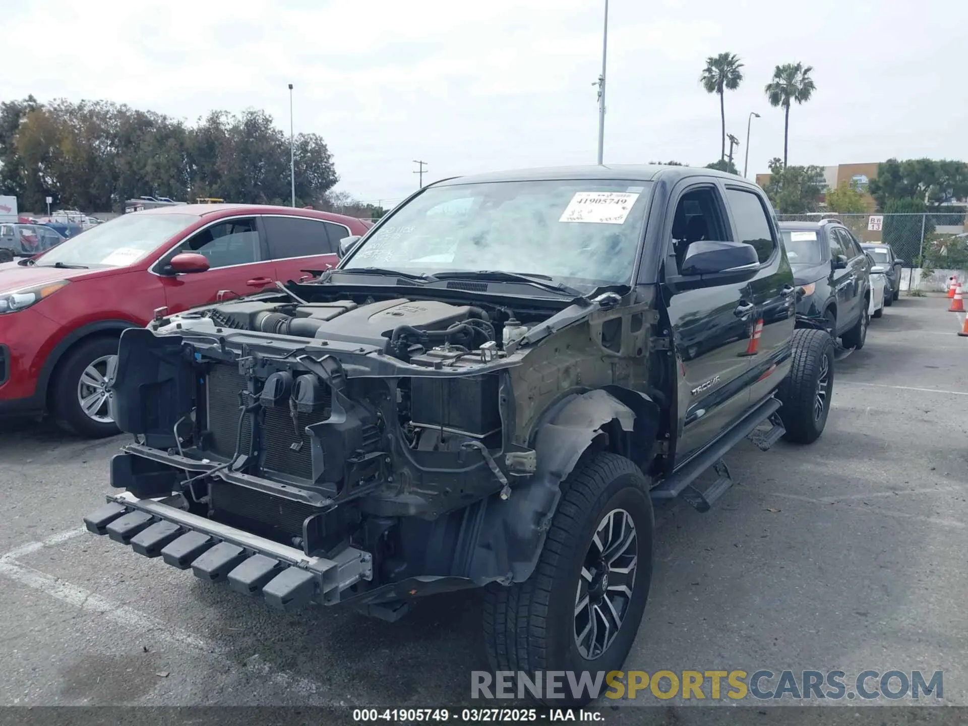 6 Photograph of a damaged car 3TMBZ5DN3MM031912 TOYOTA TACOMA 2021