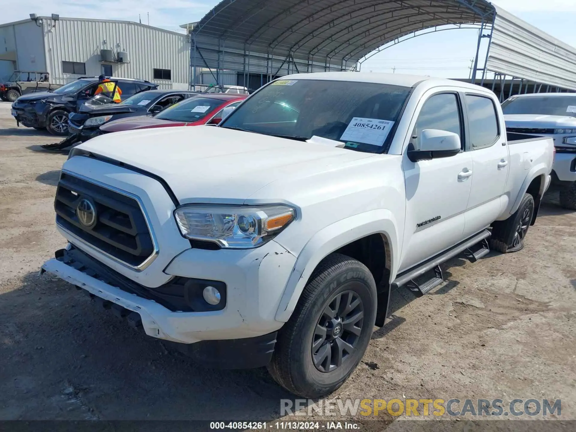2 Photograph of a damaged car 3TMBZ5DN4MM031398 TOYOTA TACOMA 2021