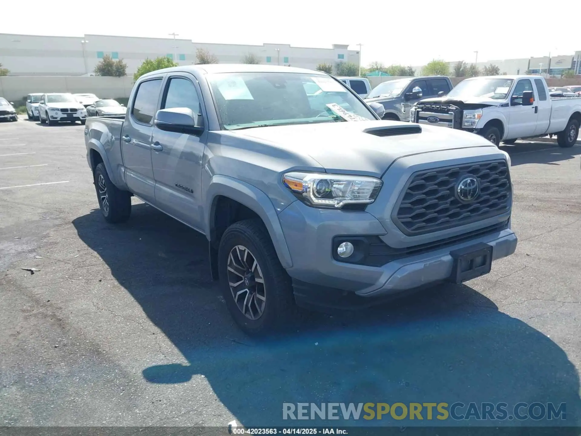 1 Photograph of a damaged car 3TMBZ5DN6MM031581 TOYOTA TACOMA 2021
