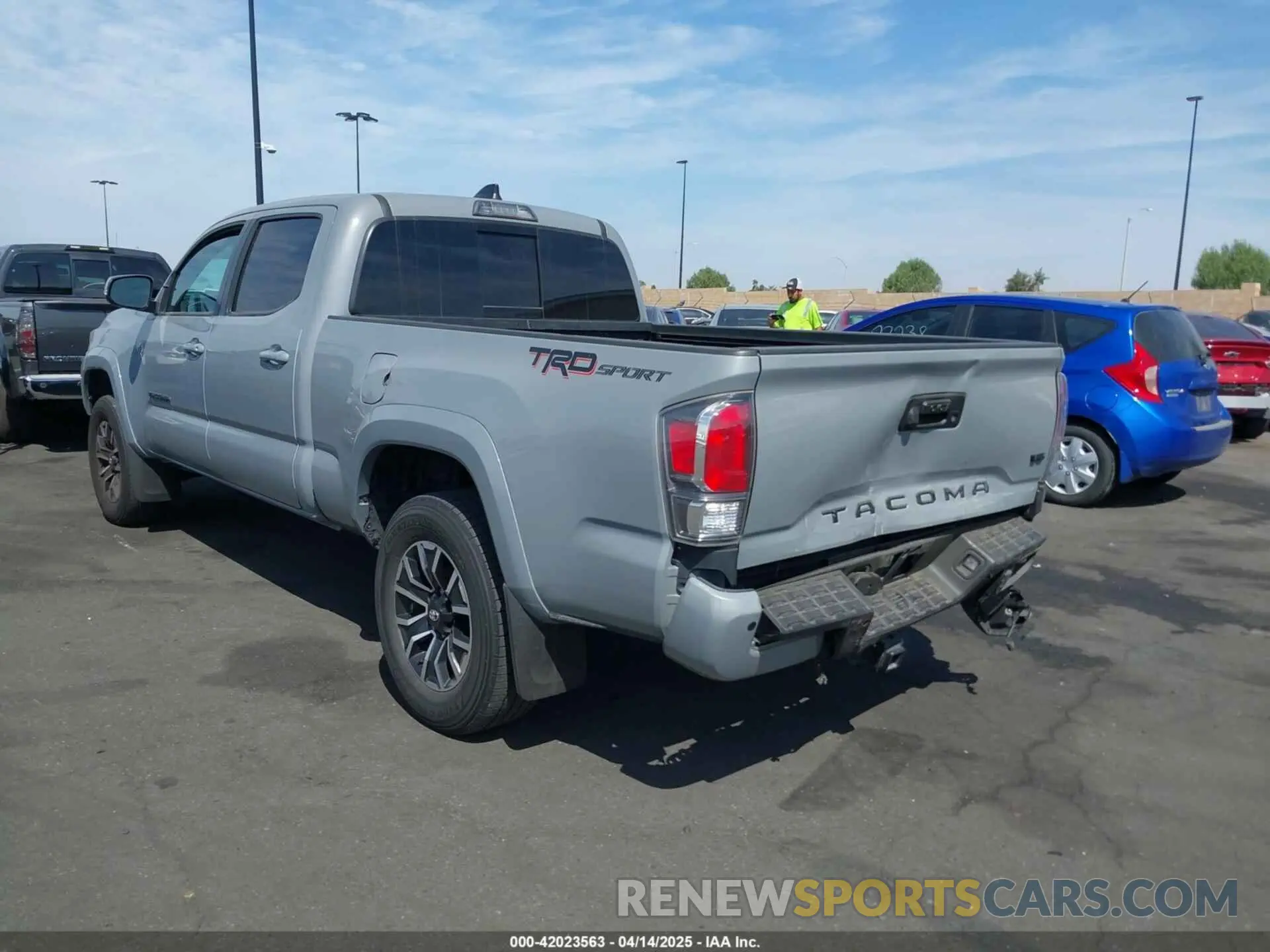 15 Photograph of a damaged car 3TMBZ5DN6MM031581 TOYOTA TACOMA 2021