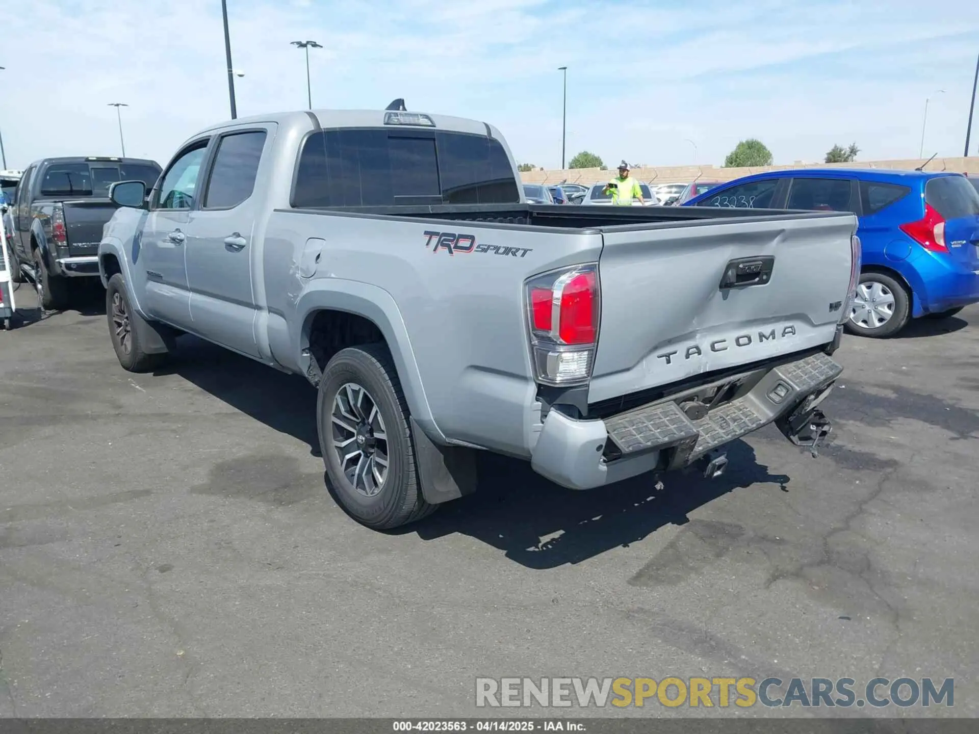 3 Photograph of a damaged car 3TMBZ5DN6MM031581 TOYOTA TACOMA 2021