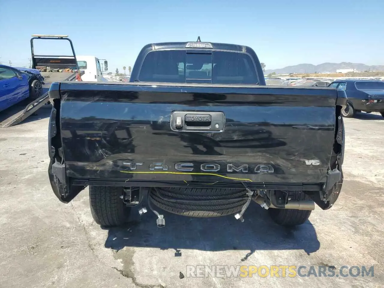 6 Photograph of a damaged car 3TMBZ5DN6MM032276 TOYOTA TACOMA 2021