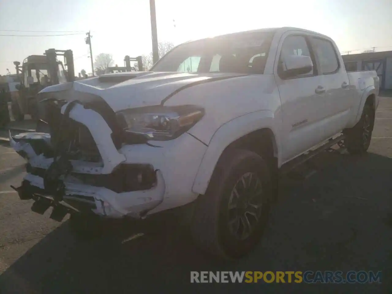 2 Photograph of a damaged car 3TMBZ5DN7MM027913 TOYOTA TACOMA 2021