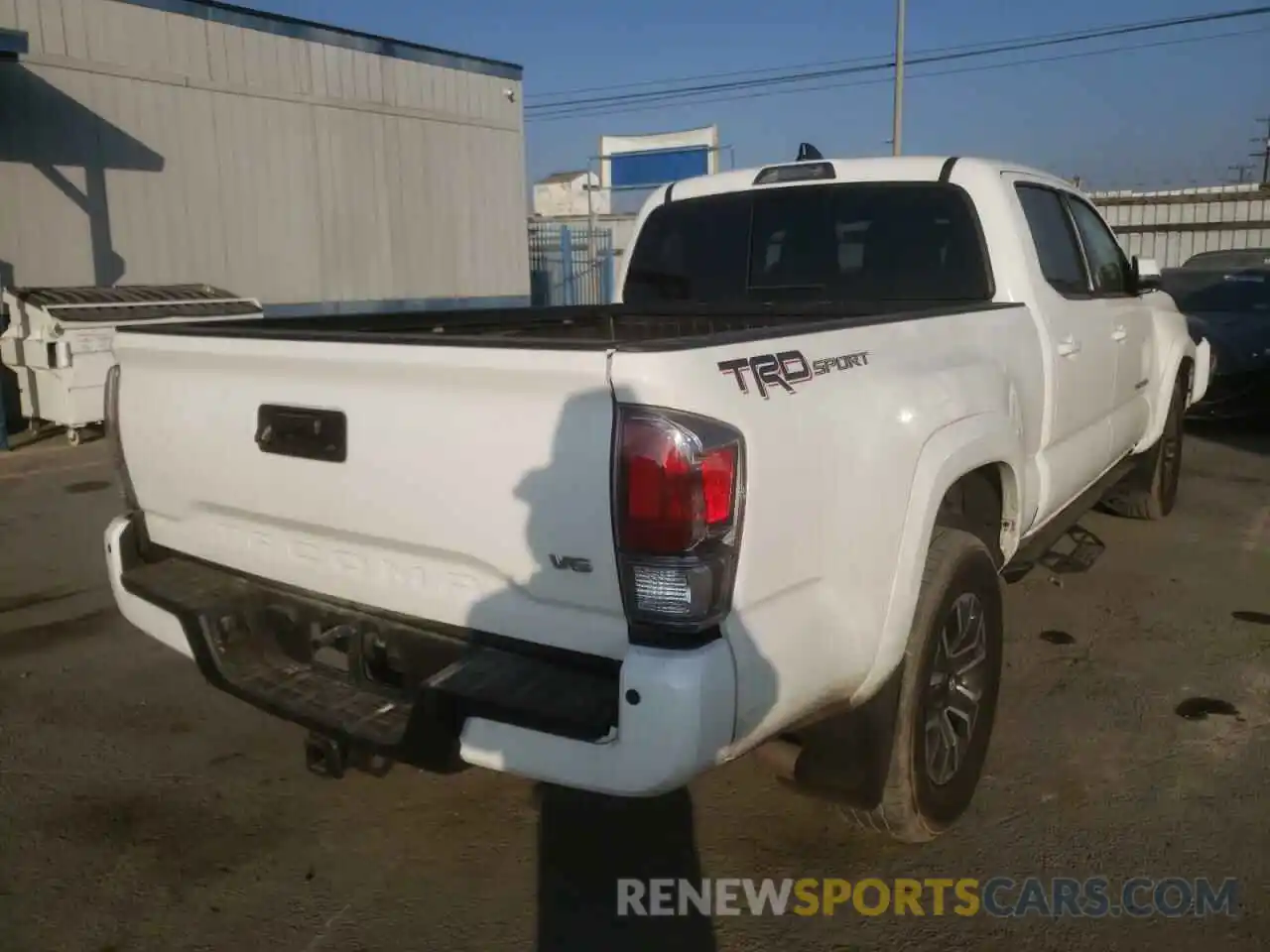 4 Photograph of a damaged car 3TMBZ5DN7MM027913 TOYOTA TACOMA 2021