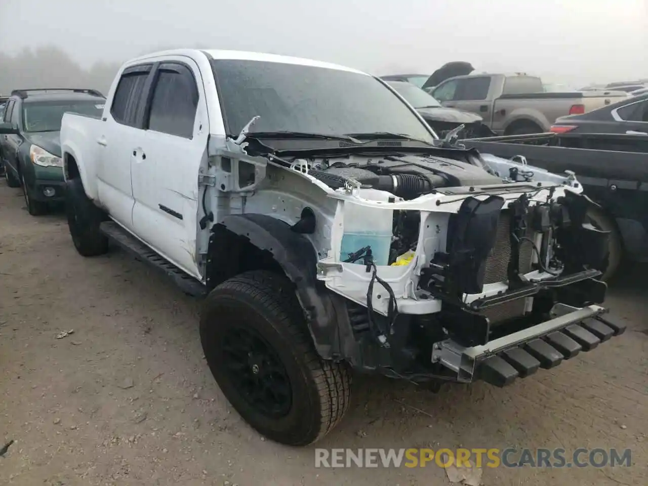 1 Photograph of a damaged car 3TMBZ5DN8MM031131 TOYOTA TACOMA 2021