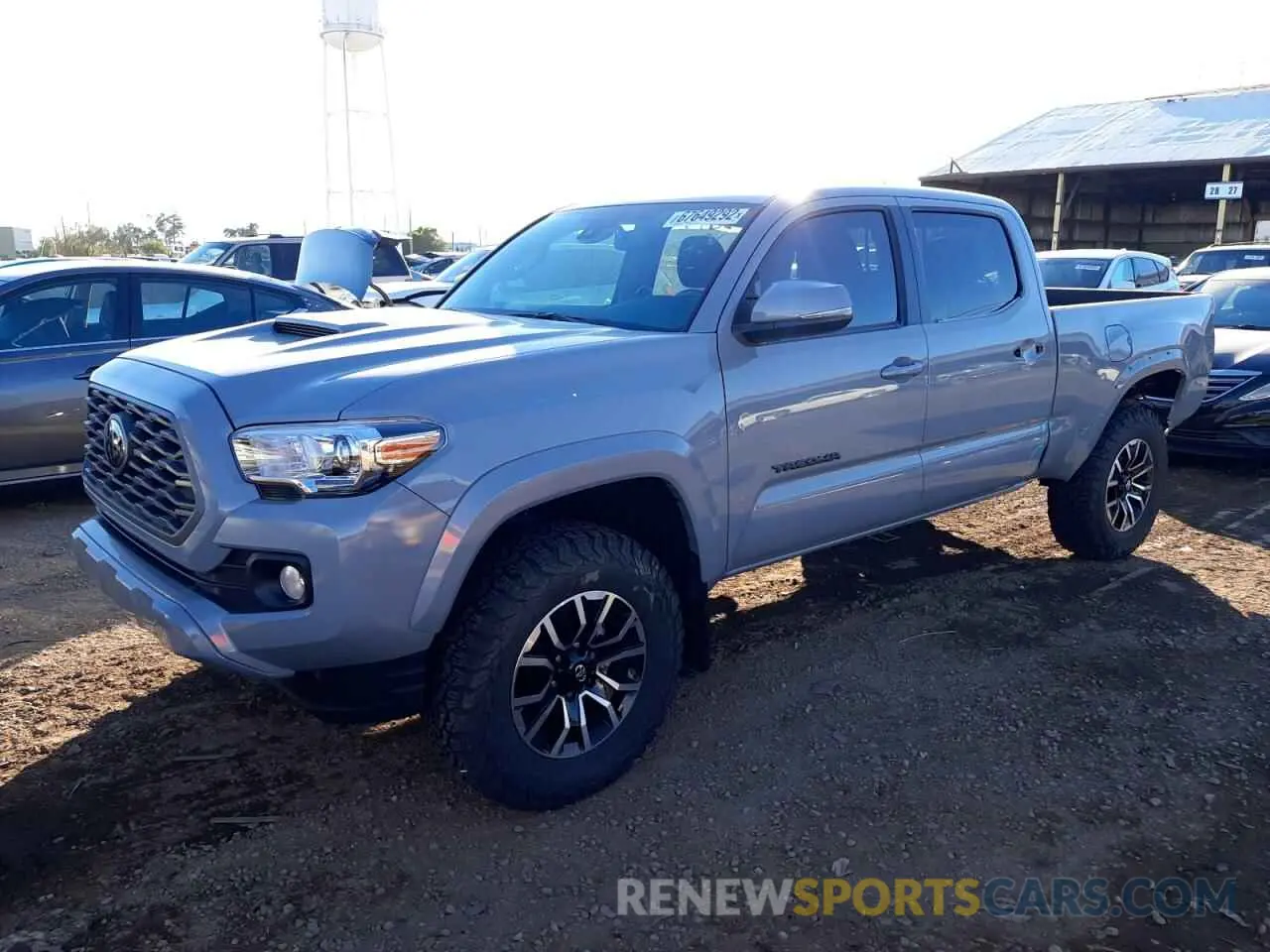1 Photograph of a damaged car 3TMBZ5DNXMM029798 TOYOTA TACOMA 2021