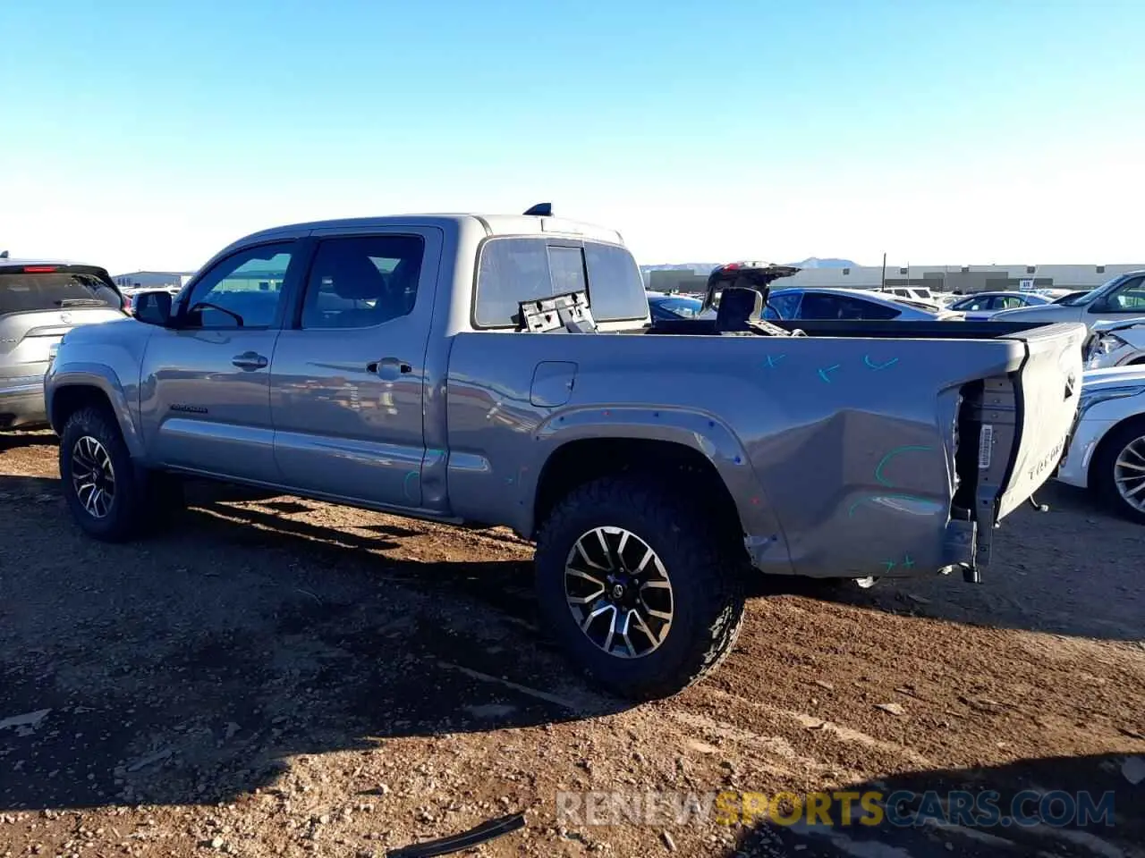 2 Photograph of a damaged car 3TMBZ5DNXMM029798 TOYOTA TACOMA 2021