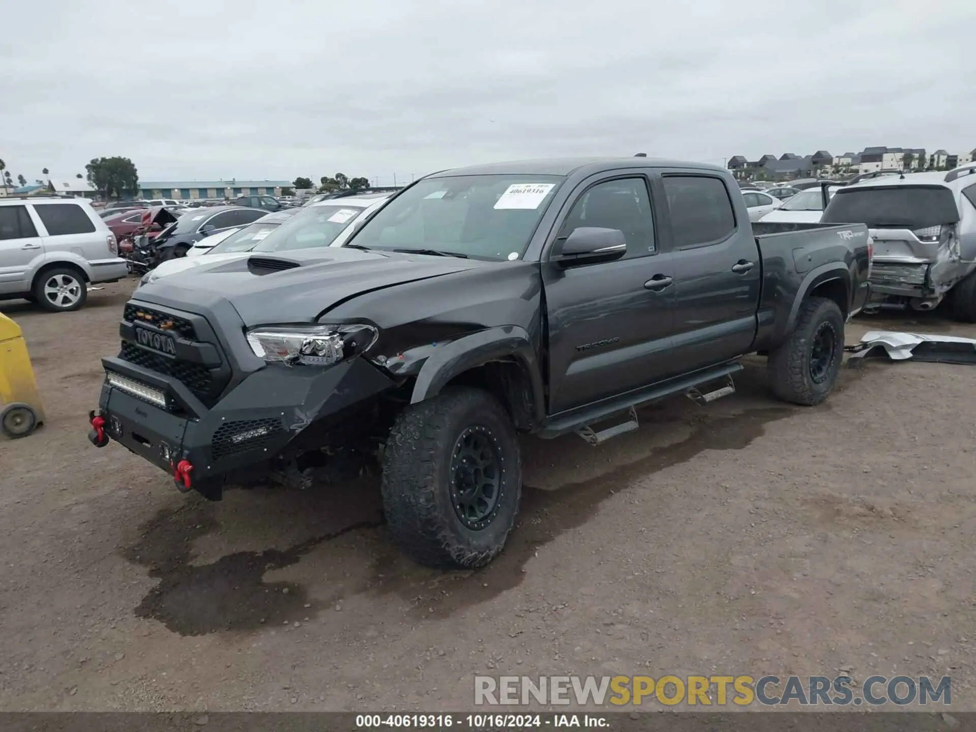 2 Photograph of a damaged car 3TMBZ5DNXMM030076 TOYOTA TACOMA 2021