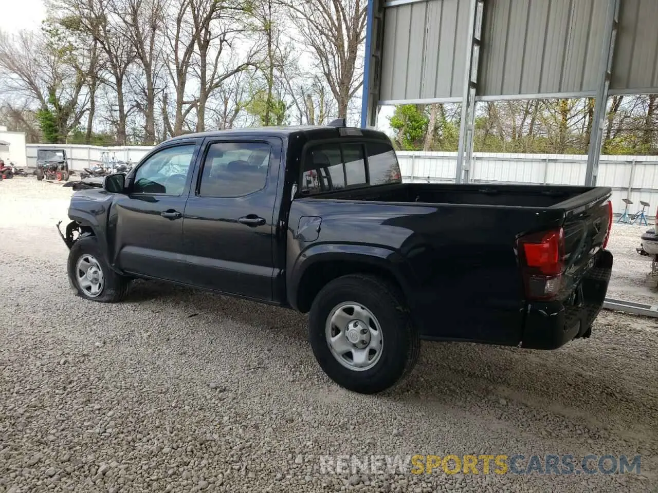 2 Photograph of a damaged car 3TMCZ5AN0MM374010 TOYOTA TACOMA 2021