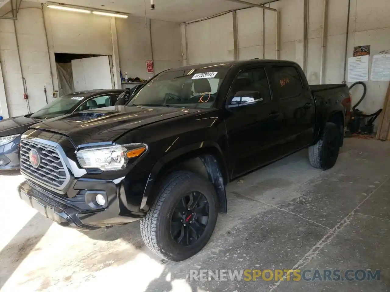 2 Photograph of a damaged car 3TMCZ5AN0MM380048 TOYOTA TACOMA 2021