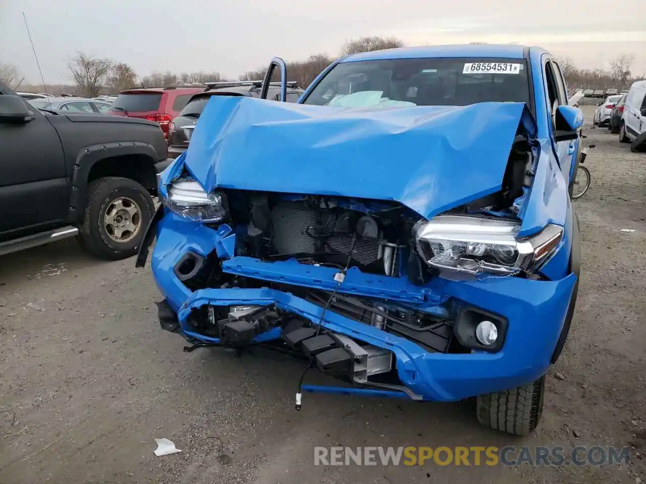 9 Photograph of a damaged car 3TMCZ5AN0MM382768 TOYOTA TACOMA 2021