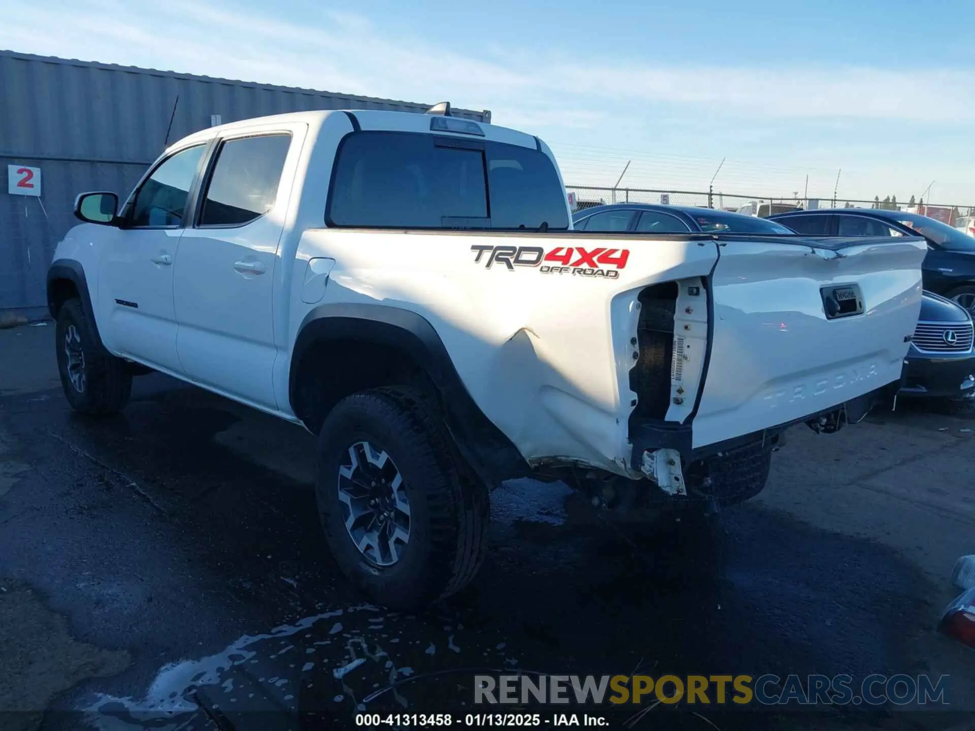 3 Photograph of a damaged car 3TMCZ5AN0MM390577 TOYOTA TACOMA 2021