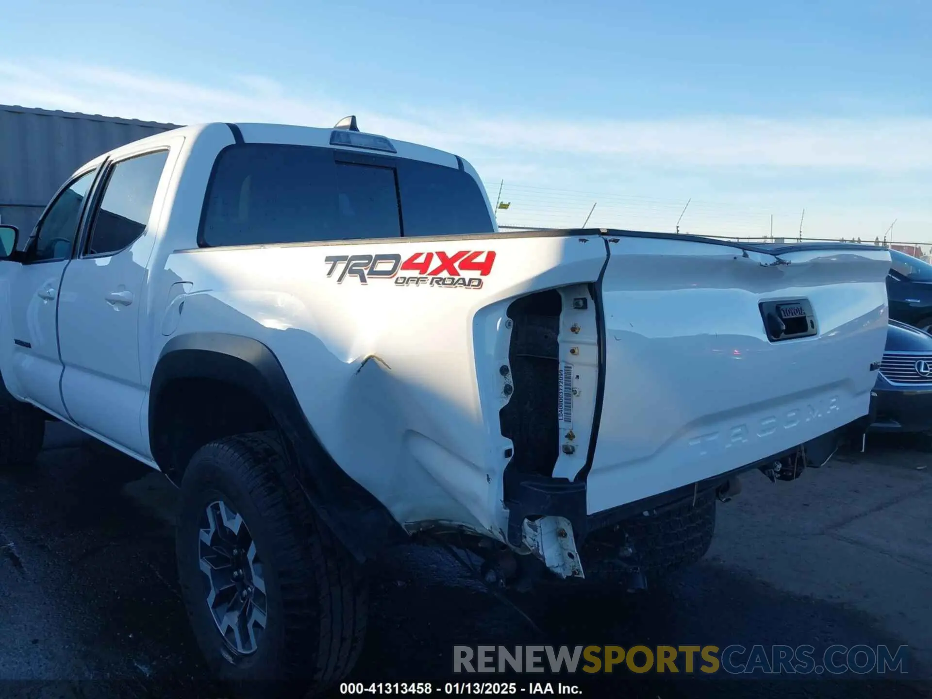 6 Photograph of a damaged car 3TMCZ5AN0MM390577 TOYOTA TACOMA 2021
