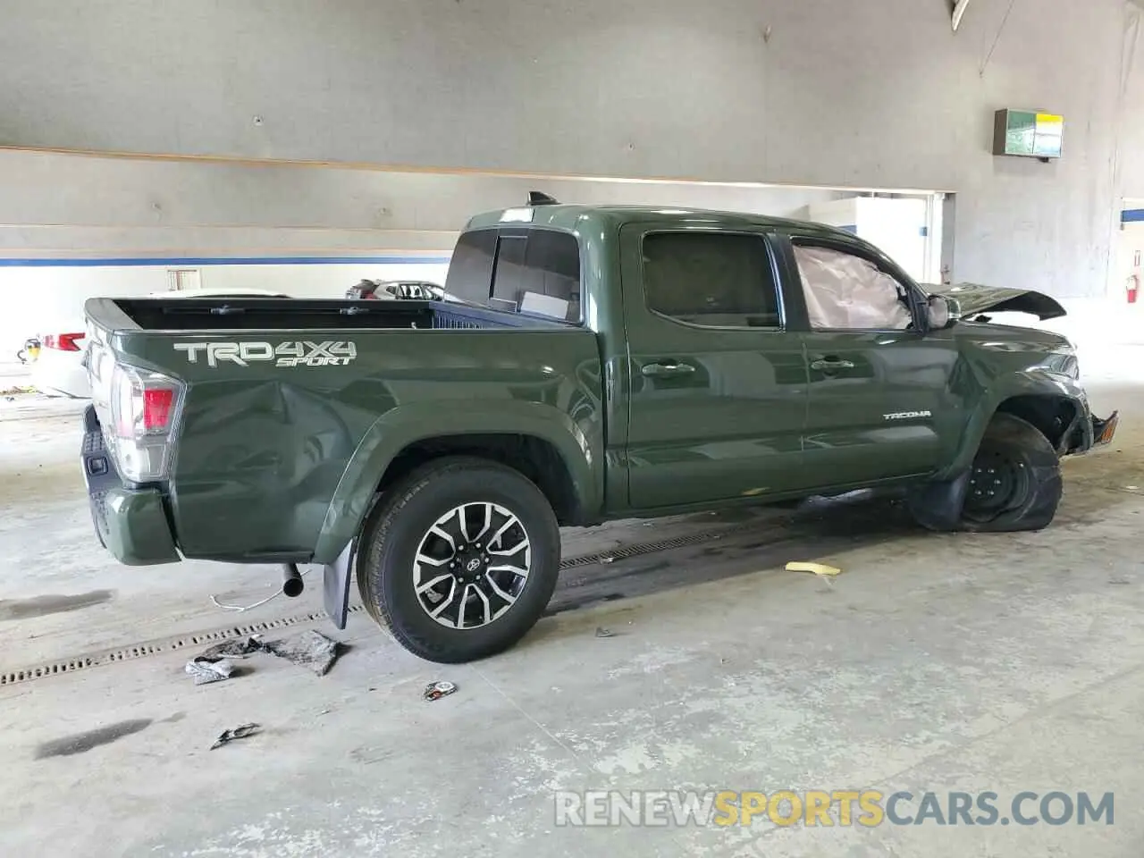3 Photograph of a damaged car 3TMCZ5AN0MM394600 TOYOTA TACOMA 2021