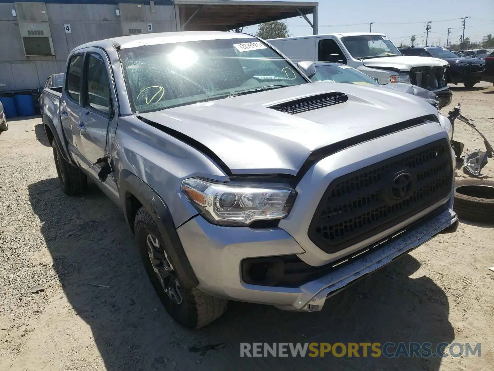 1 Photograph of a damaged car 3TMCZ5AN0MM398341 TOYOTA TACOMA 2021