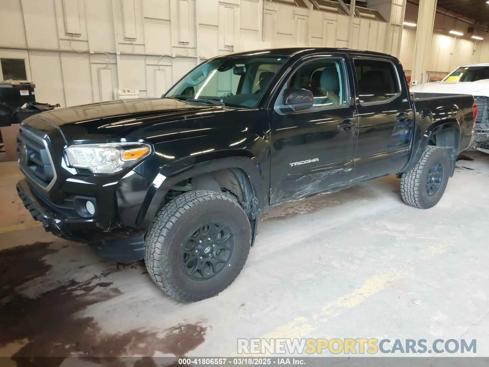 2 Photograph of a damaged car 3TMCZ5AN0MM400136 TOYOTA TACOMA 2021