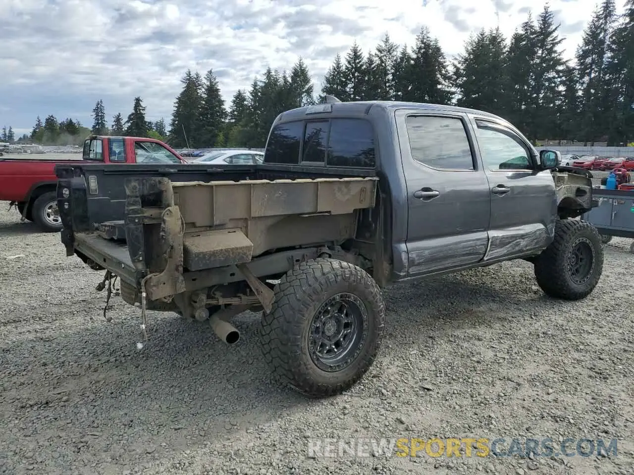 3 Photograph of a damaged car 3TMCZ5AN0MM404610 TOYOTA TACOMA 2021
