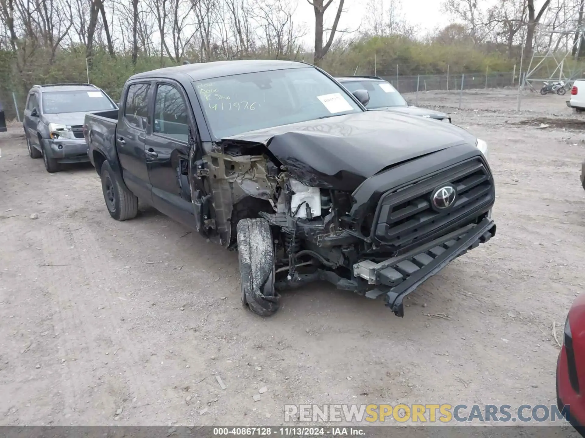 1 Photograph of a damaged car 3TMCZ5AN0MM411976 TOYOTA TACOMA 2021