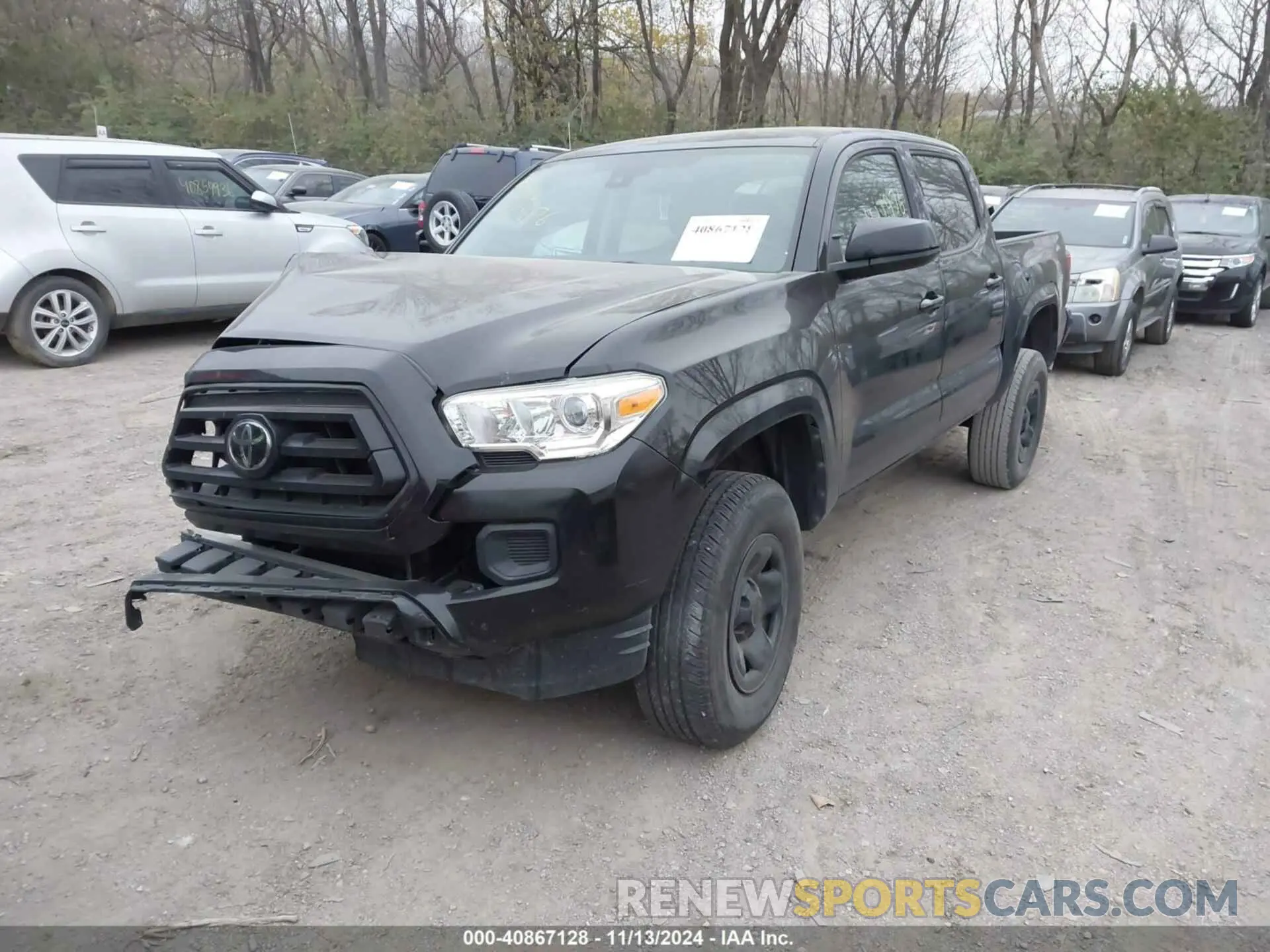 2 Photograph of a damaged car 3TMCZ5AN0MM411976 TOYOTA TACOMA 2021