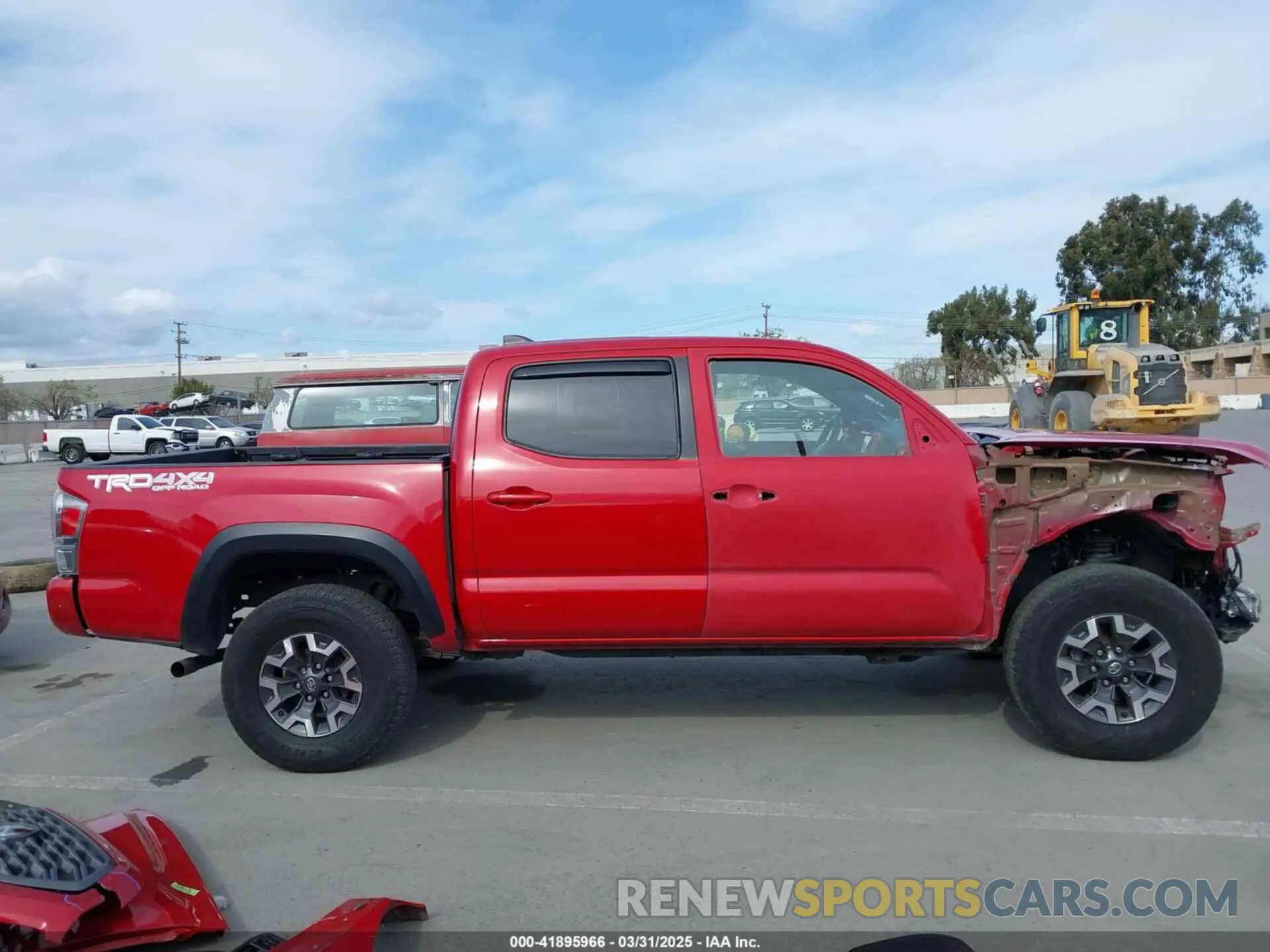13 Photograph of a damaged car 3TMCZ5AN0MM416627 TOYOTA TACOMA 2021